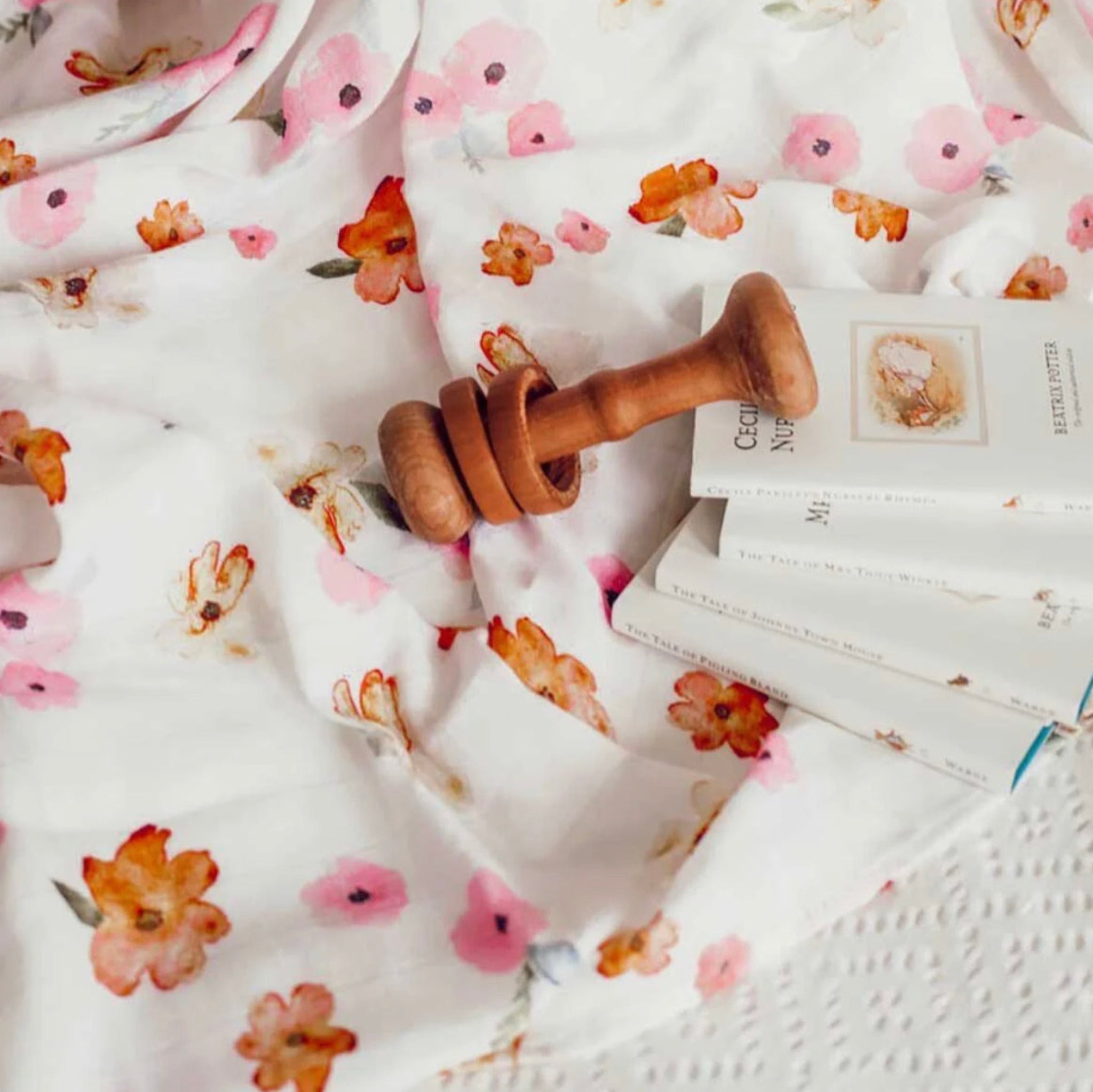 Poppy Muslin Wrap-Snuggle Hunny