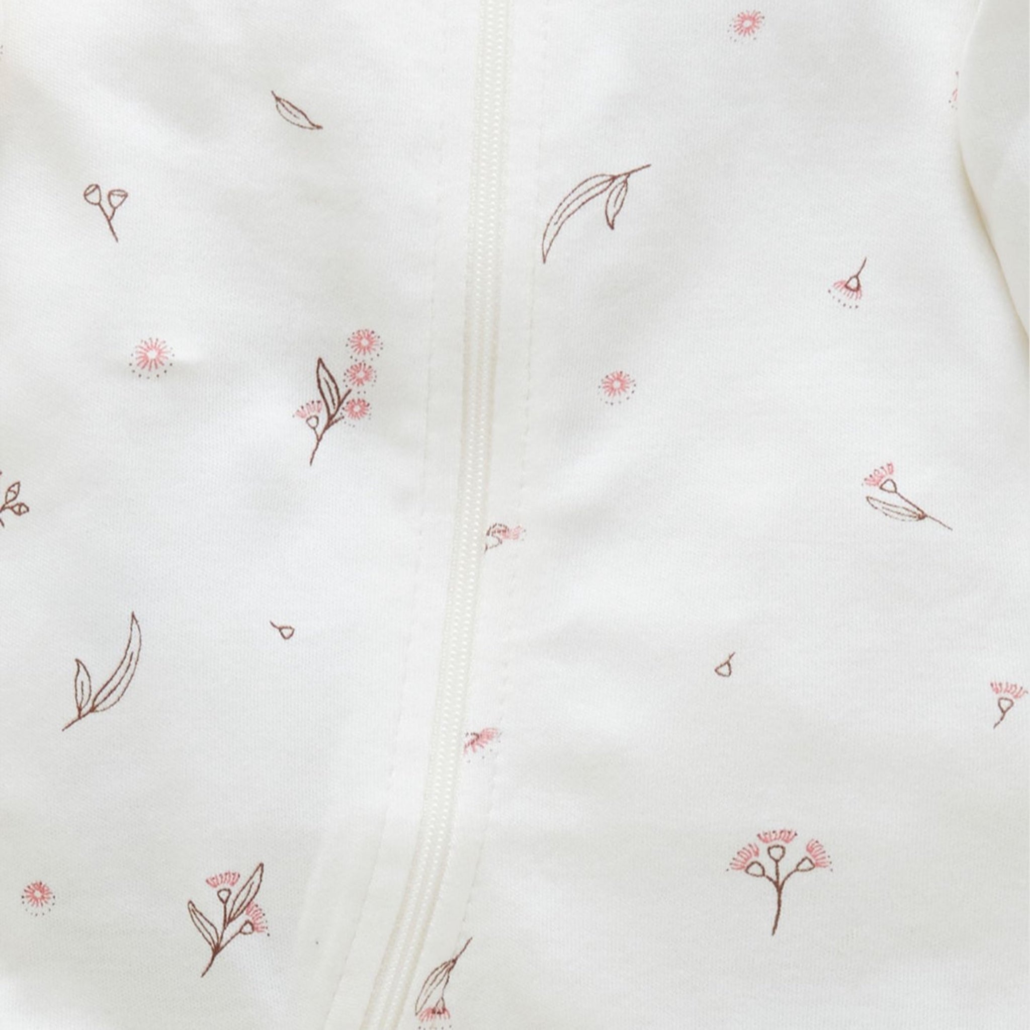 Vanilla Blossom Gowsuit-Purebaby