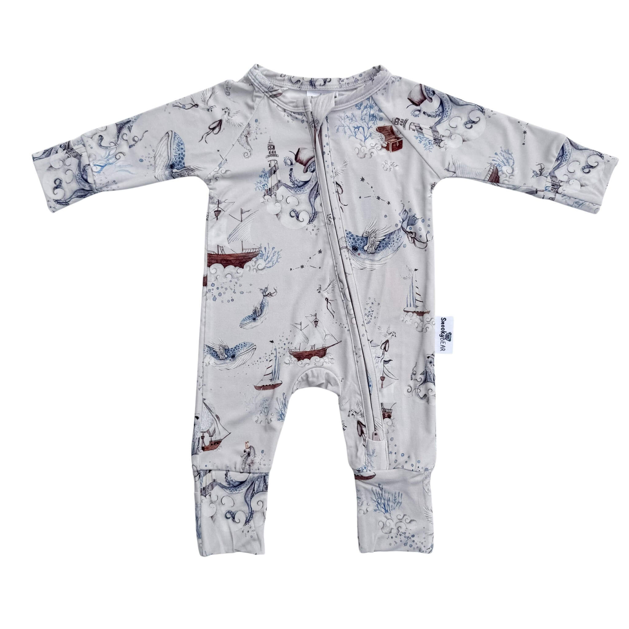 Arctic Ocean Zippy Baby Romper