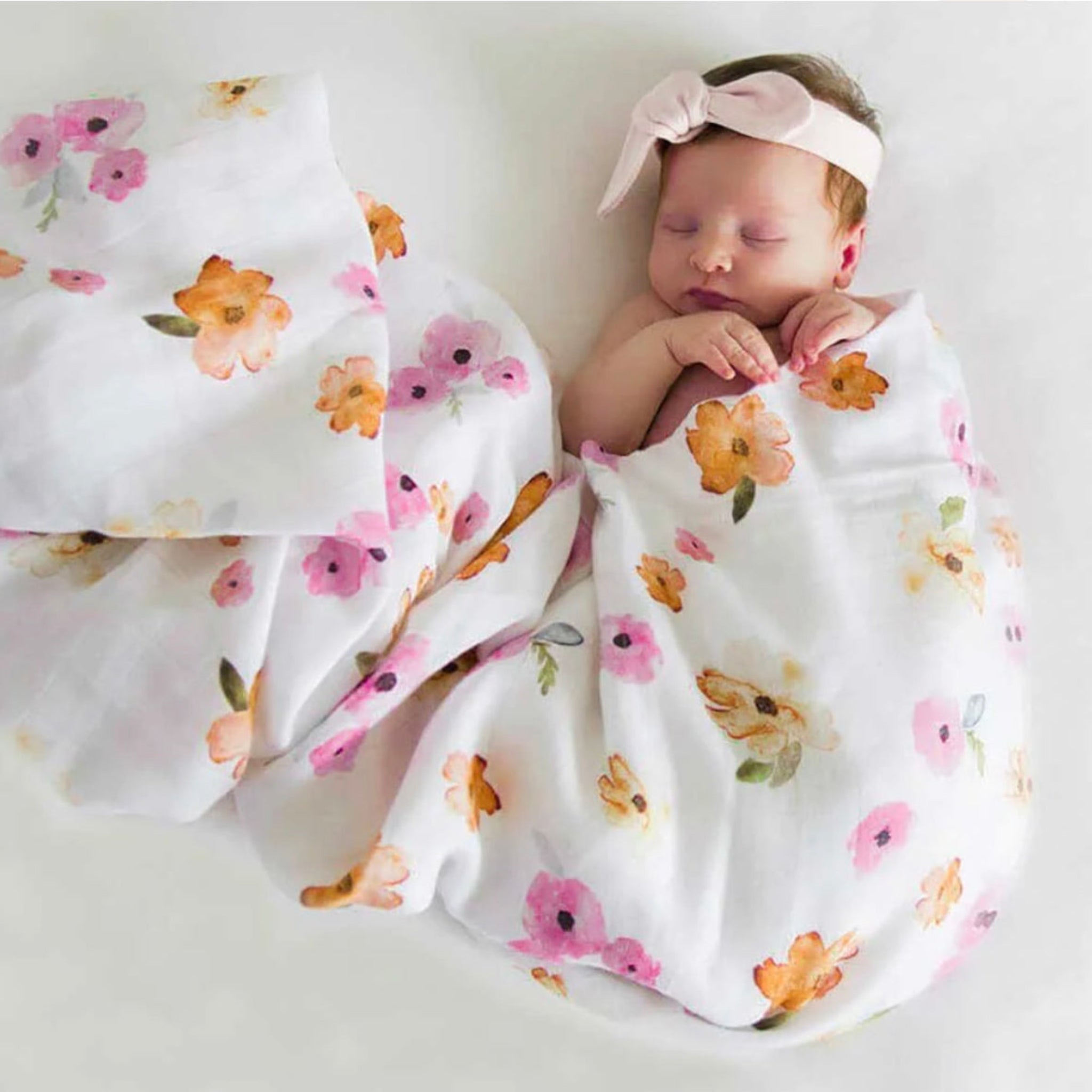Poppy Muslin Wrap-Snuggle Hunny