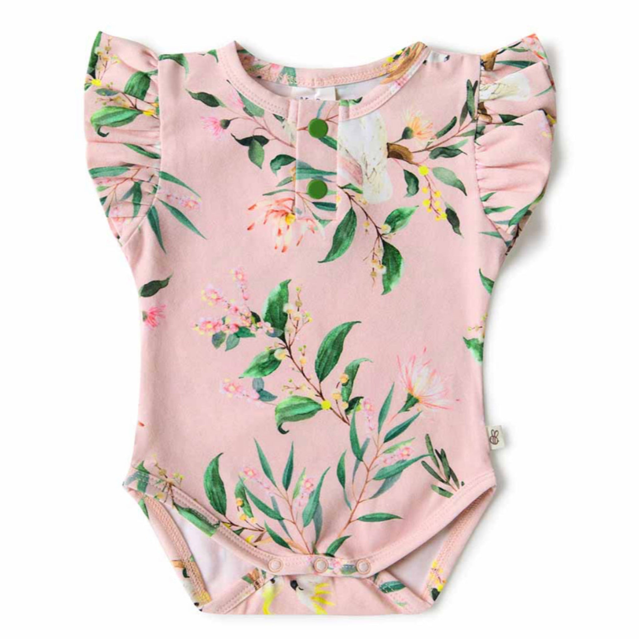 Baby Bodysuits Cockatoos