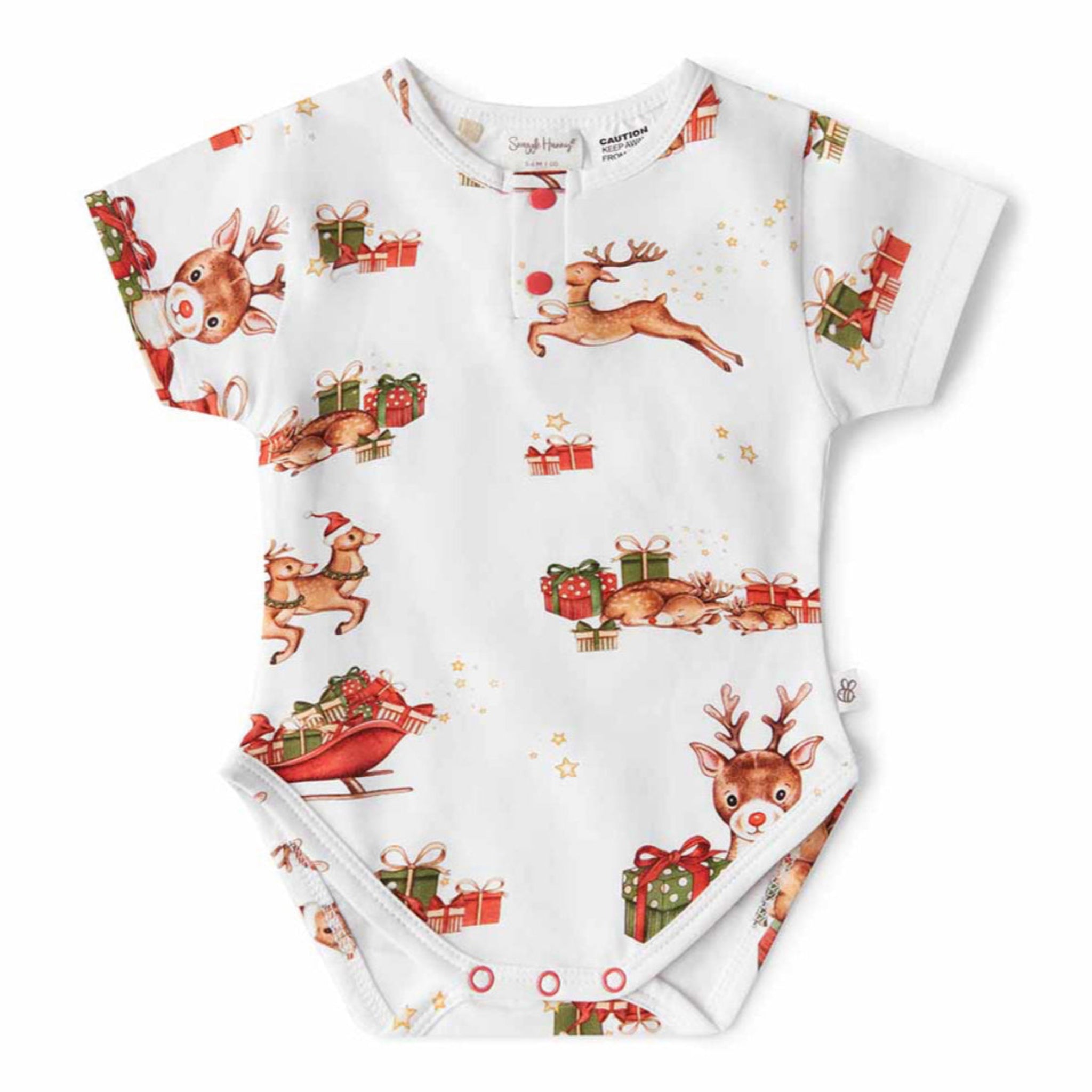 Baby Bodysuits Reindeer