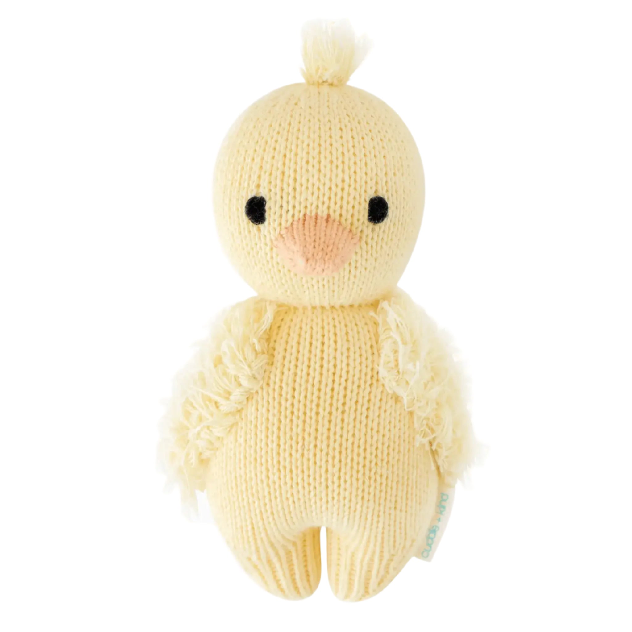 Baby Duckling hand knitted Doll Cuddle and Kind