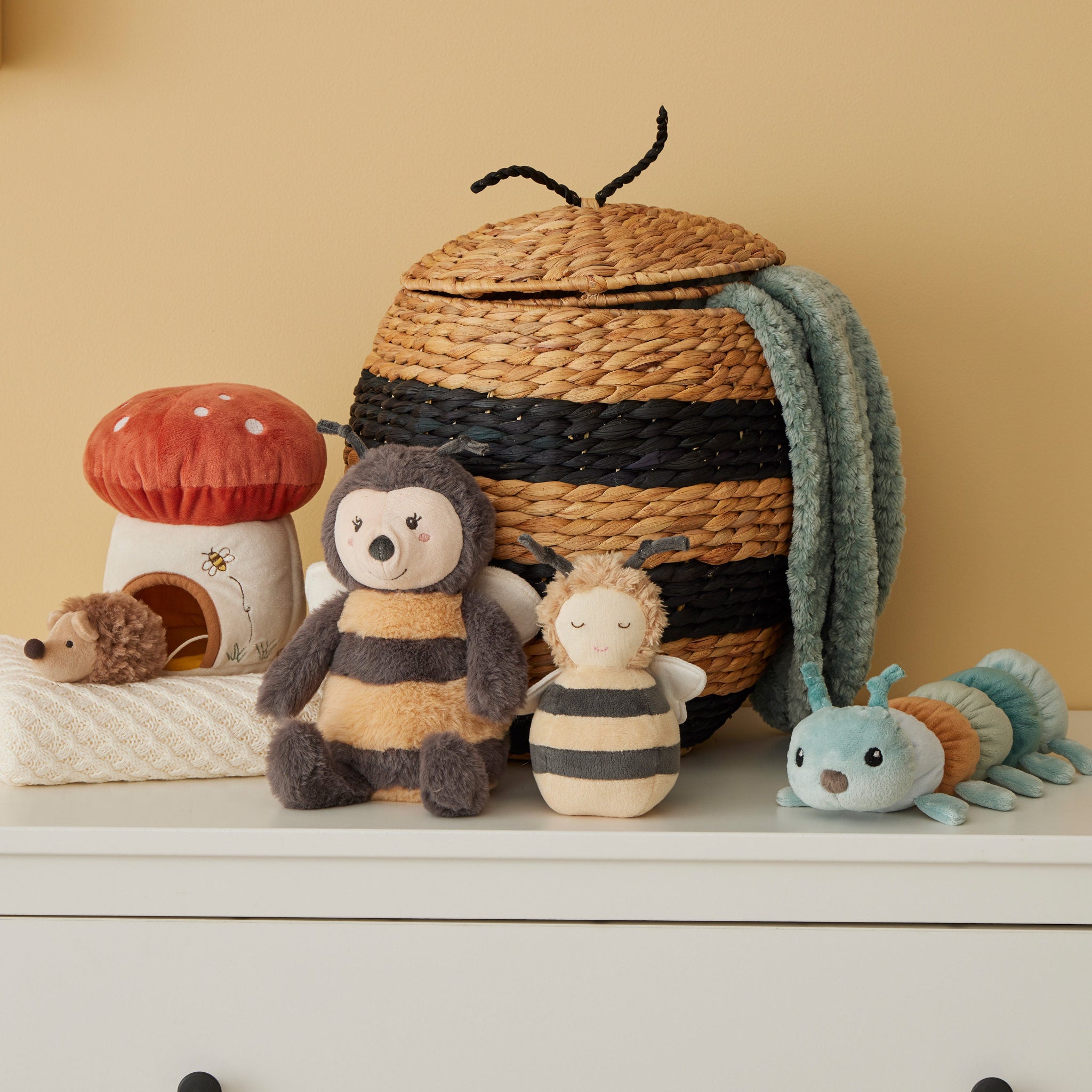 Baby Rattle Boy Caterpillar