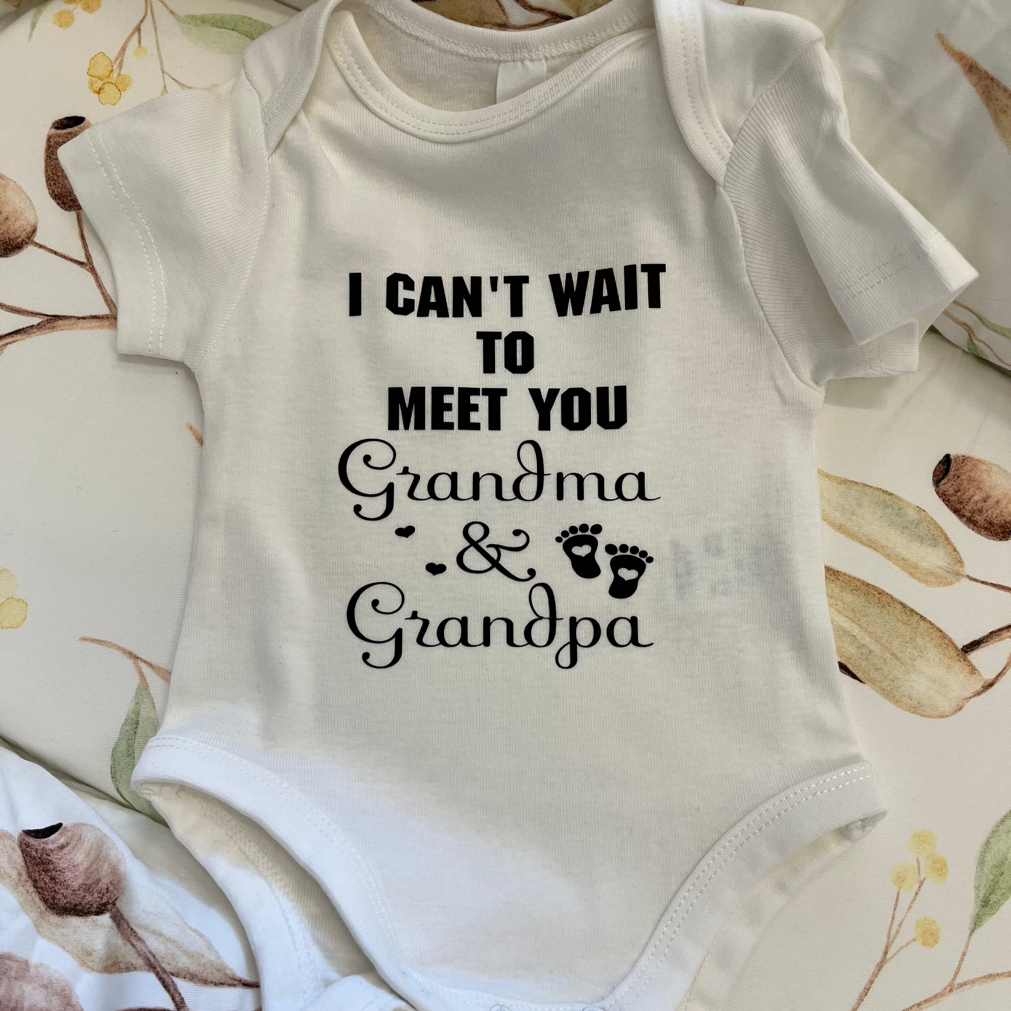 Baby Announcement Suit