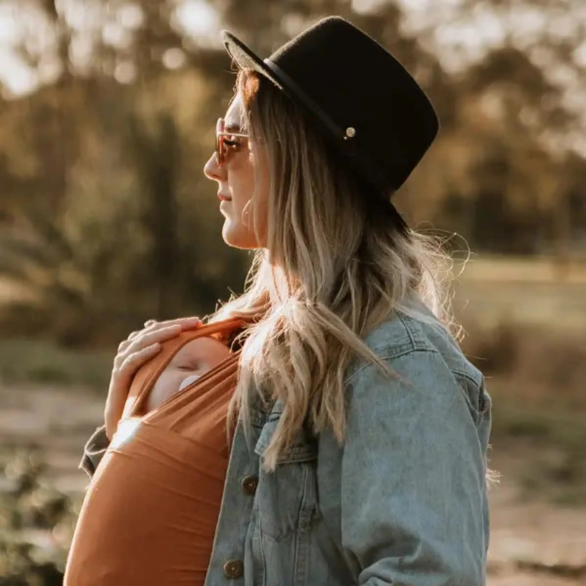 Bamboo Baby Wrap Carrier | Soft & Adjustable Baby Wrap