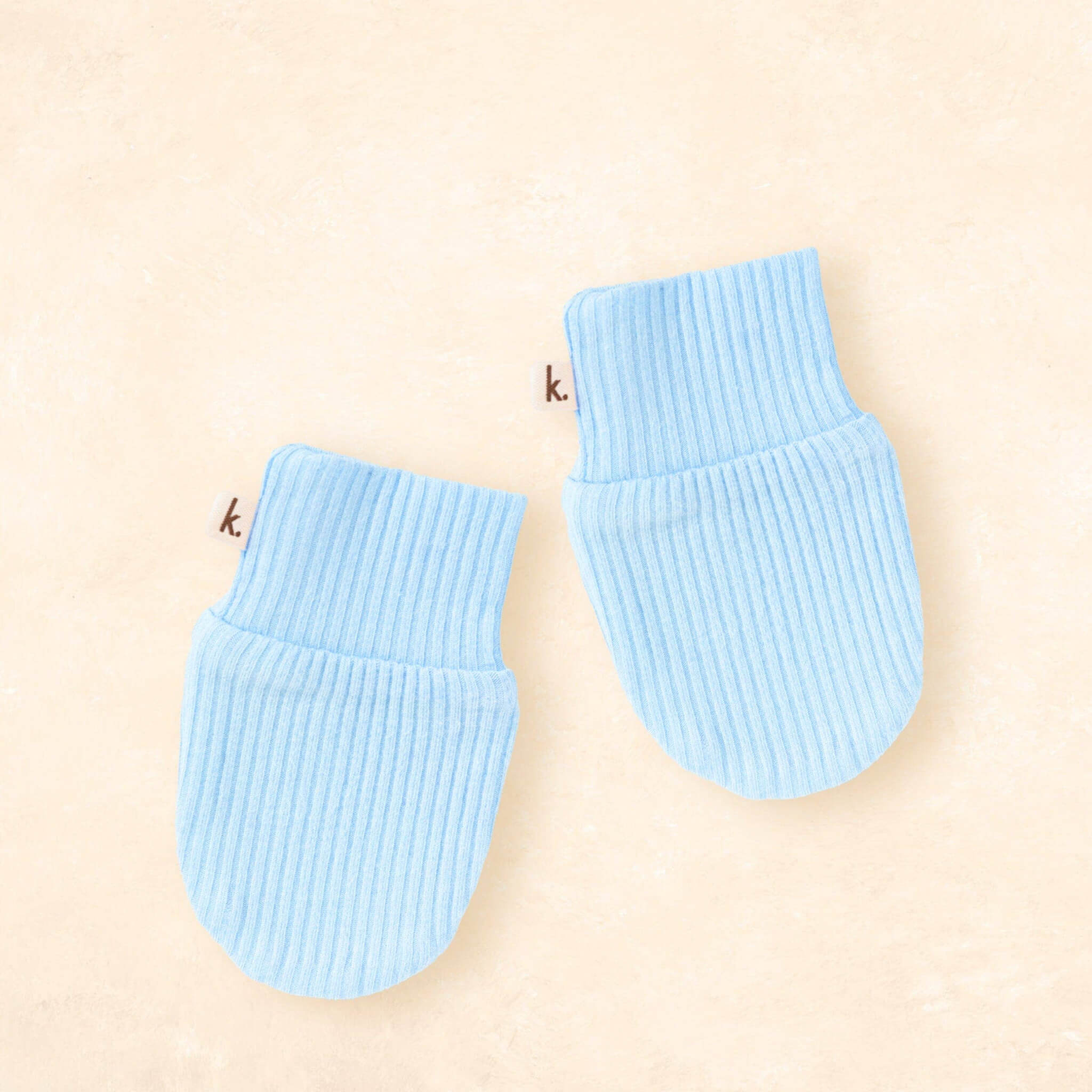 Bamboo Stretch Baby Mittens | Soft Newborn Scratch Mittens