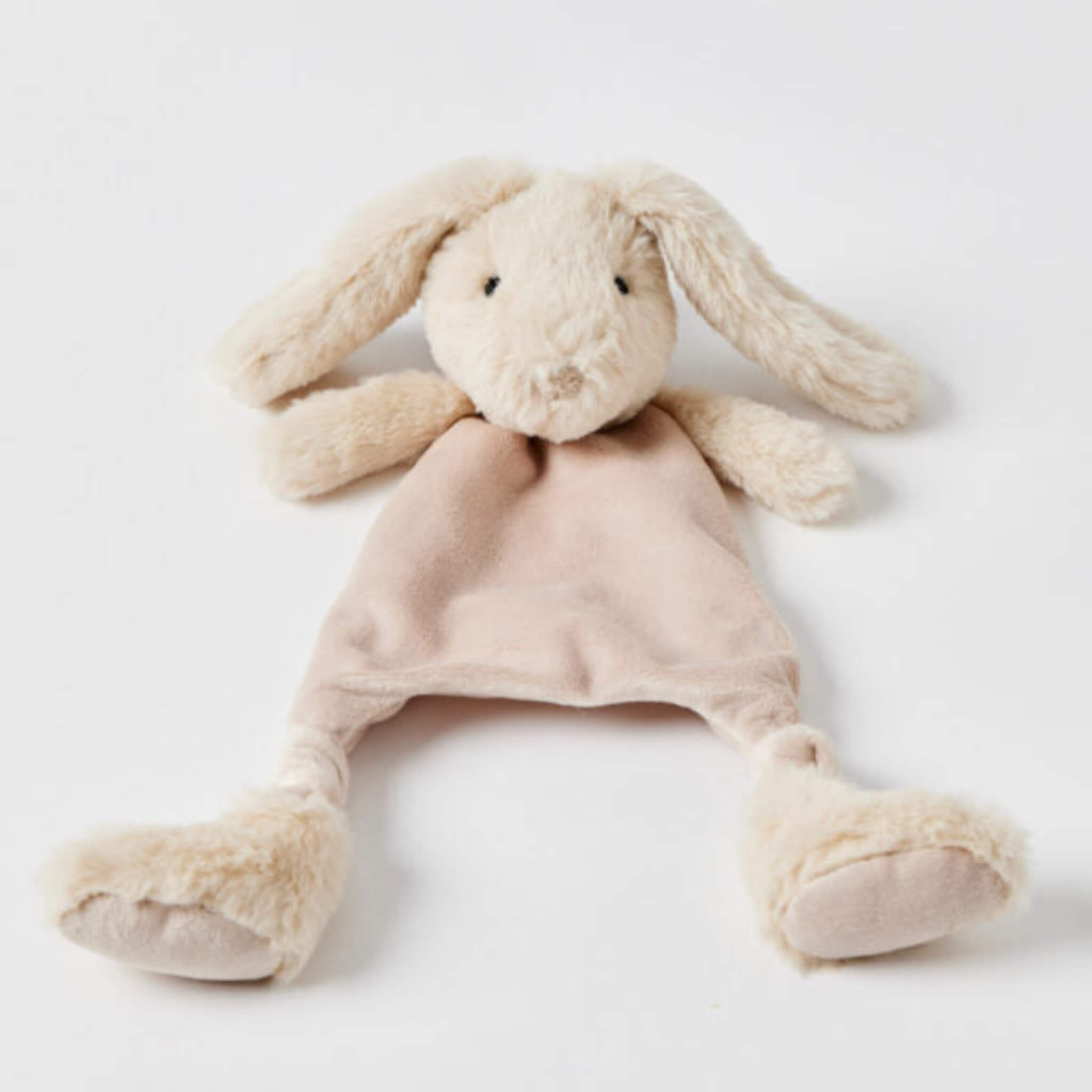 Bunny Soother Plush Comforter Beige