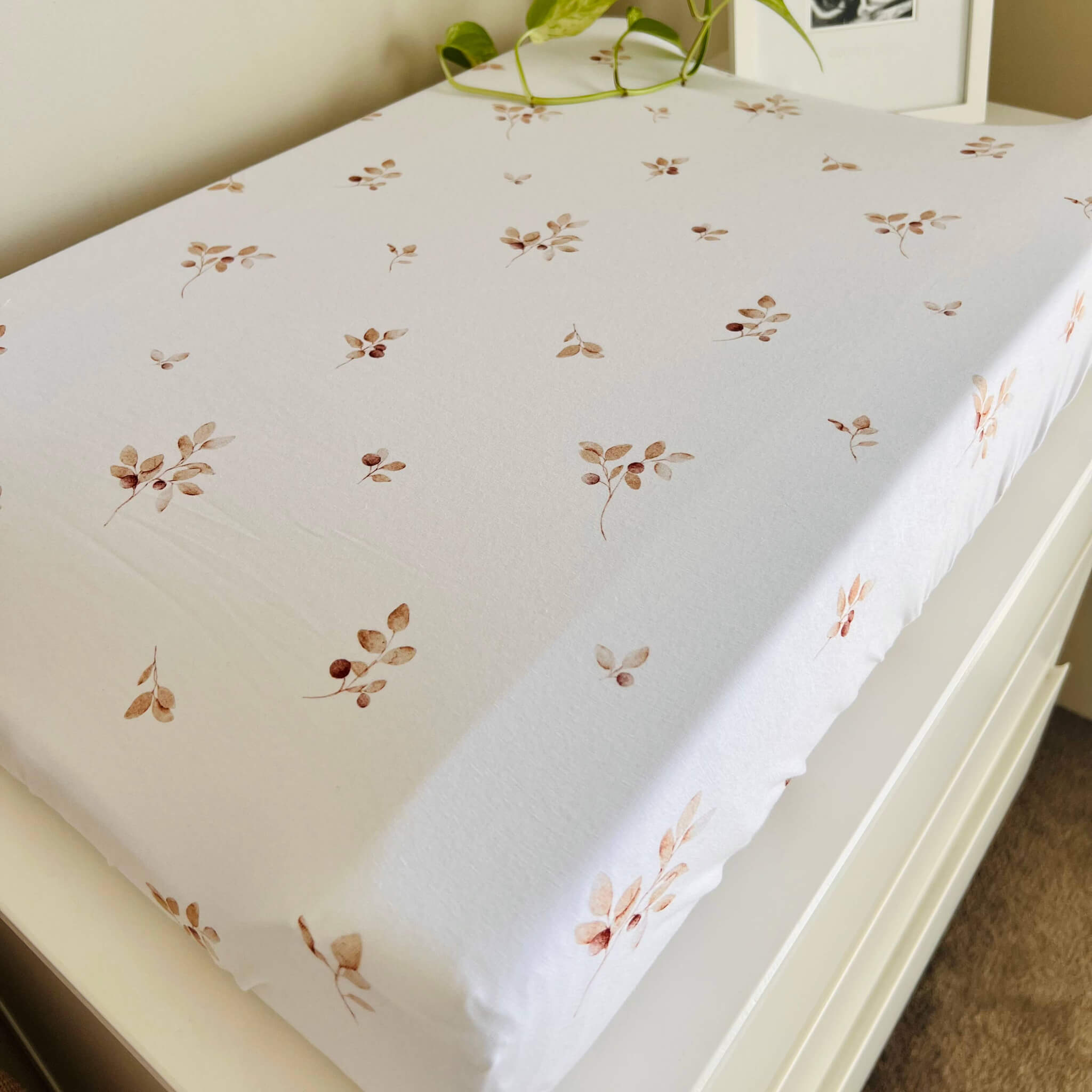 Co-Sleeper Fitted Sheet | Organic Cotton Bassinet & Change Pad Sheet