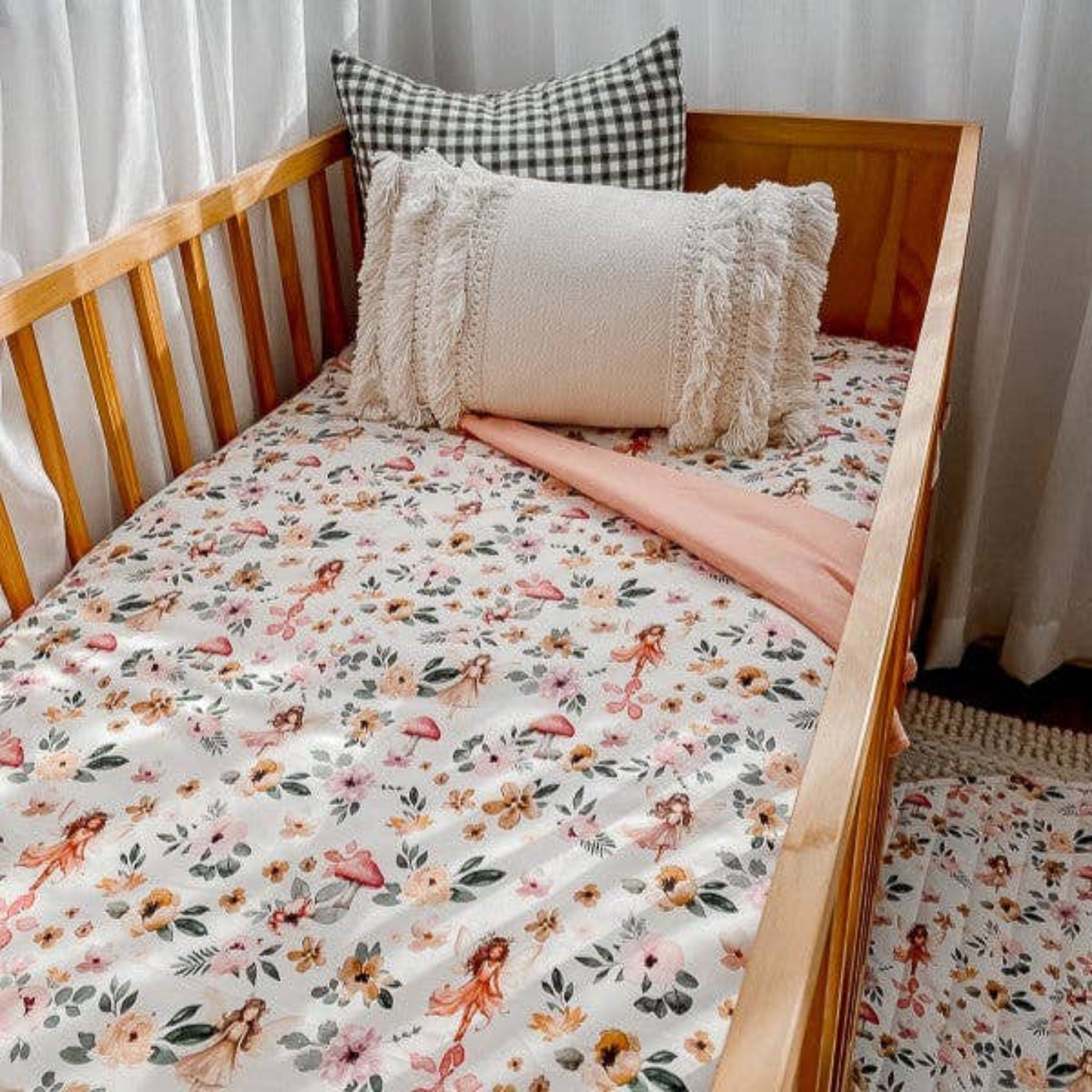 Cot Quilt Fairy Garden