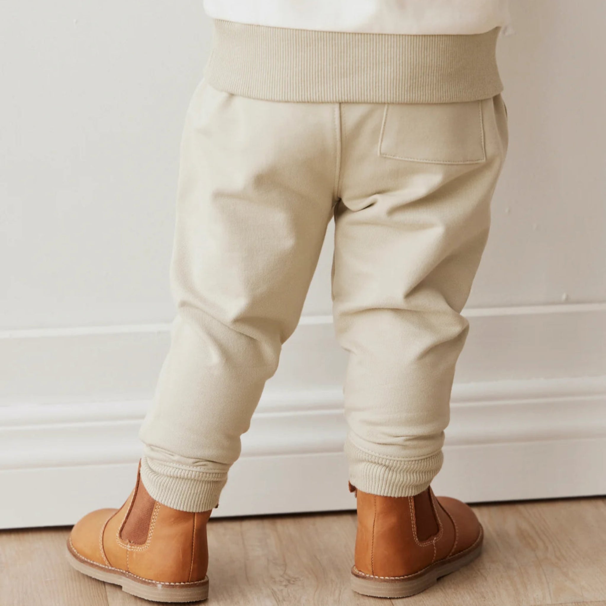Organic Cotton Jalen Track Pants- Honeydew- Jamie Kay