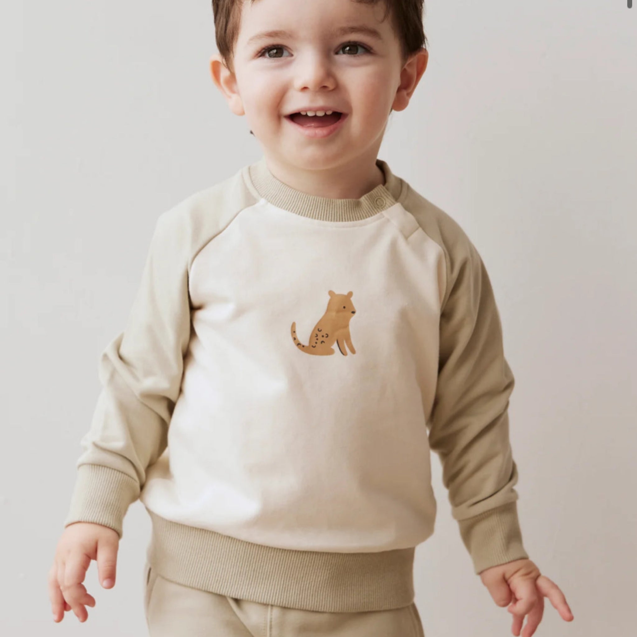 Organic Cotton Tao Sweatshirt-Honeydew-Jamie Kay