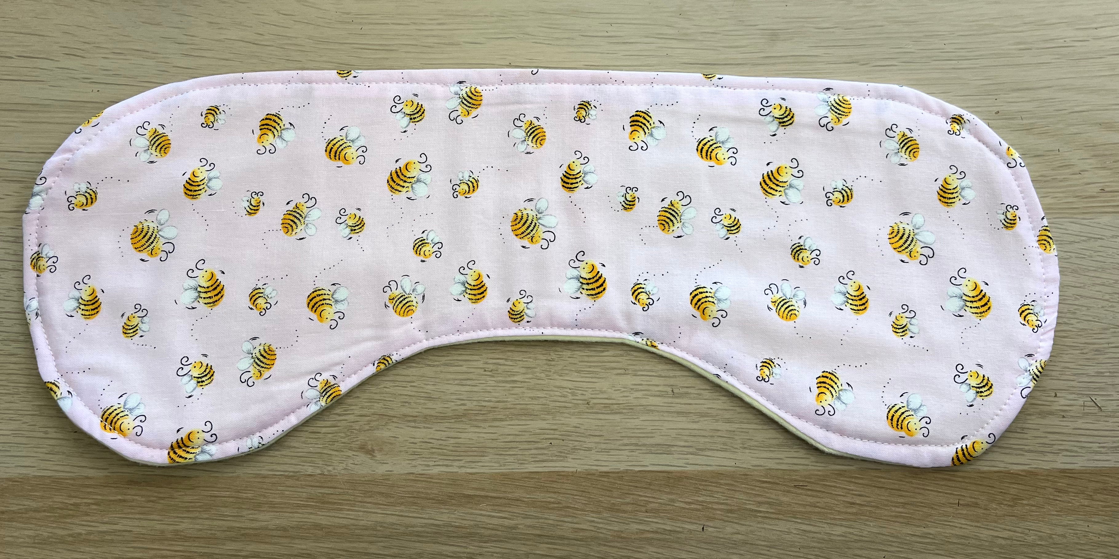 Pink Bee Burp Cloth- Everly Lane