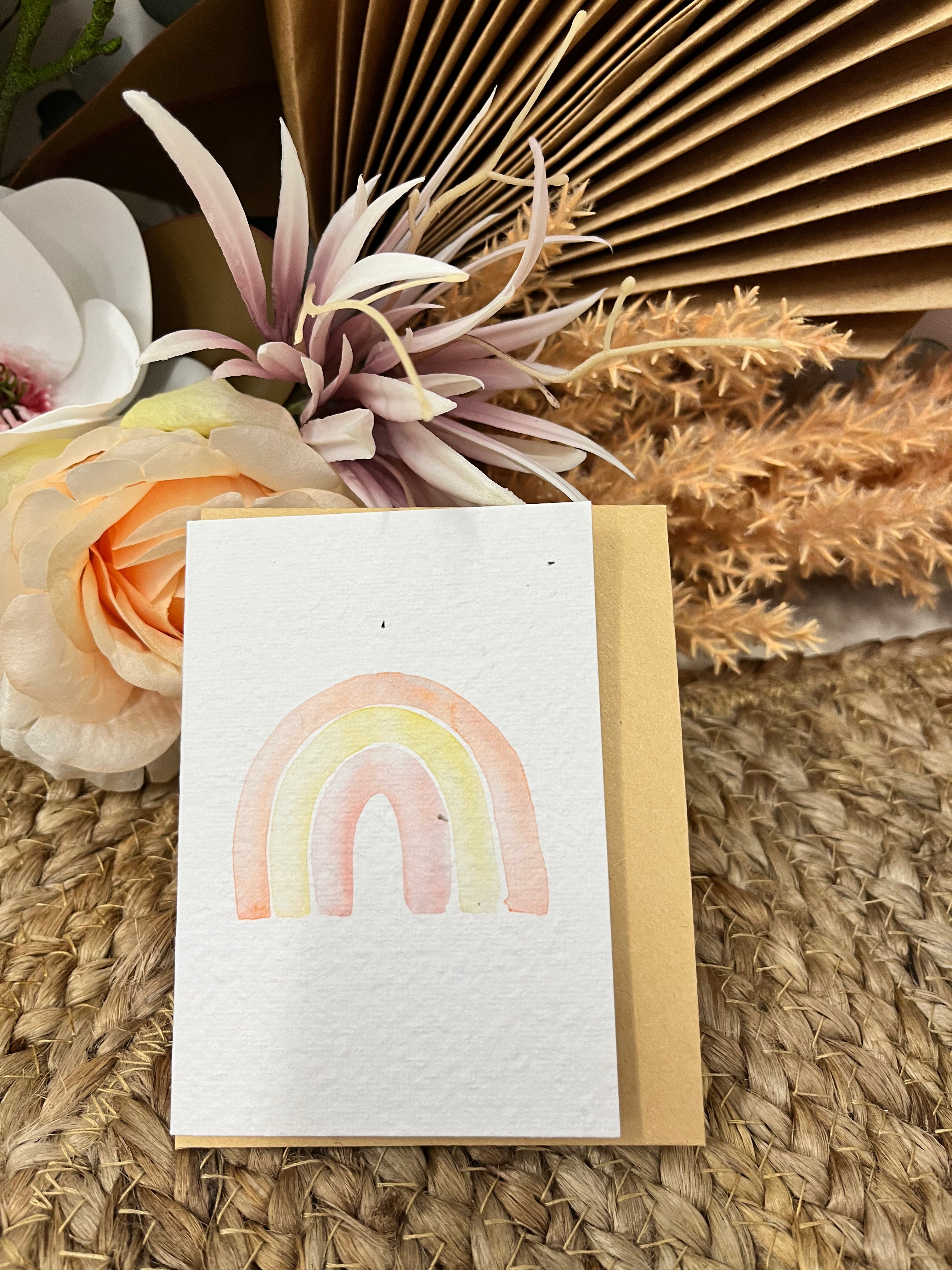 Sunshine Mini Collection Plantable Card-Hello Petal