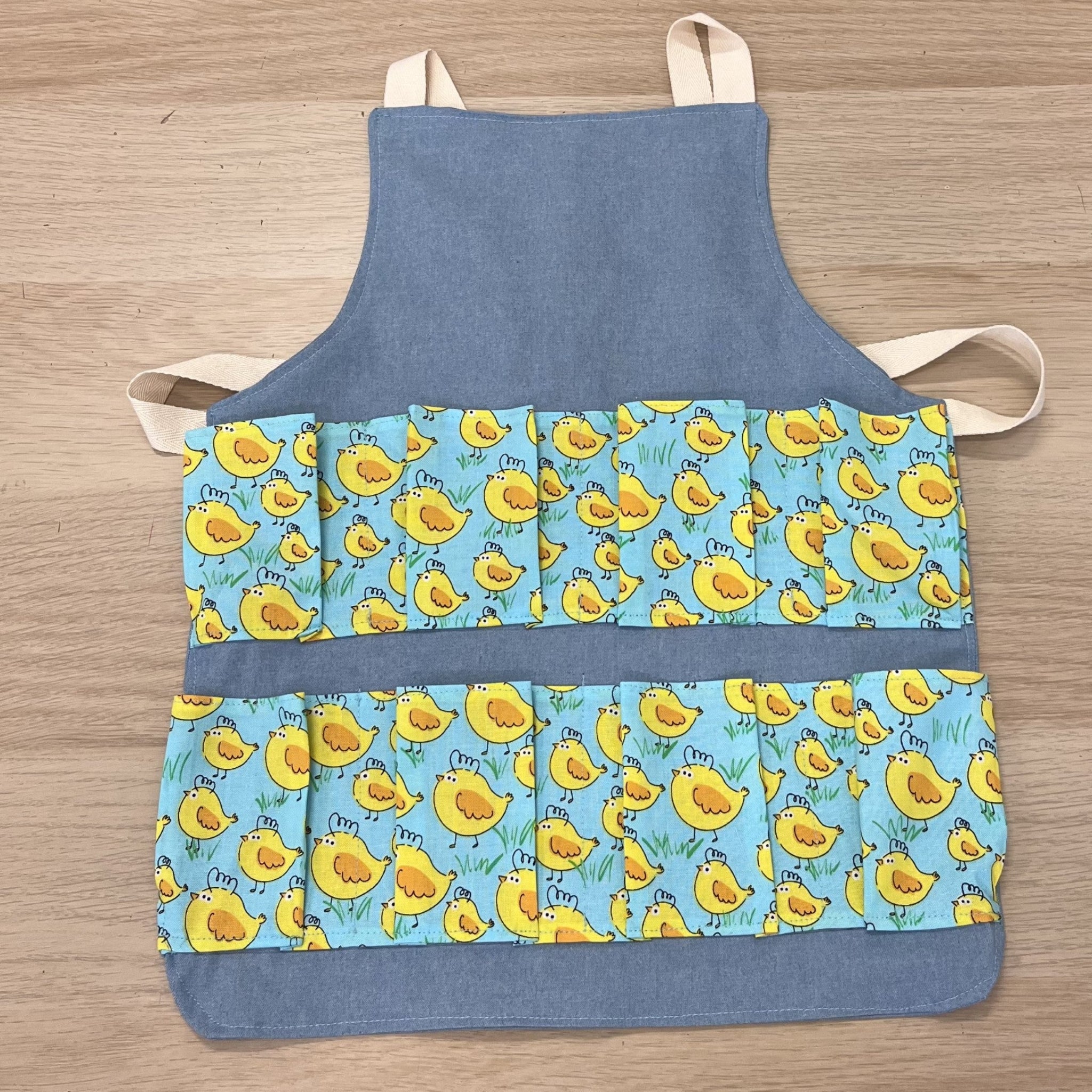 Kids Egg Gathering Apron Little Chicken