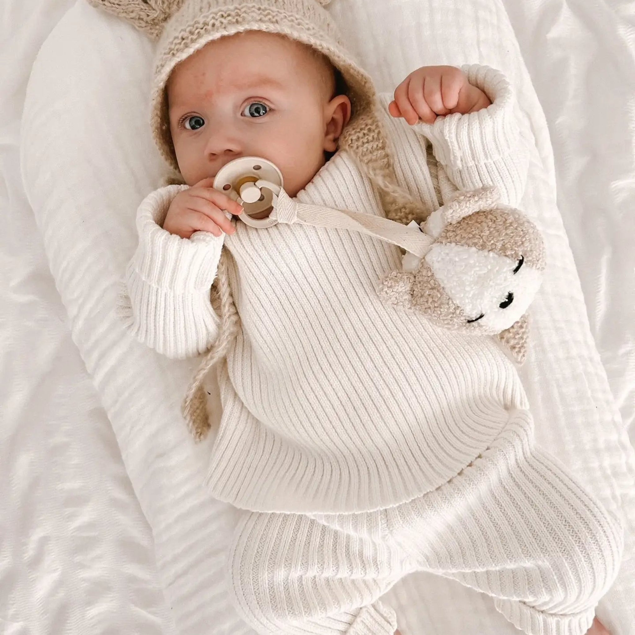Knitted Baby Clothes Milk