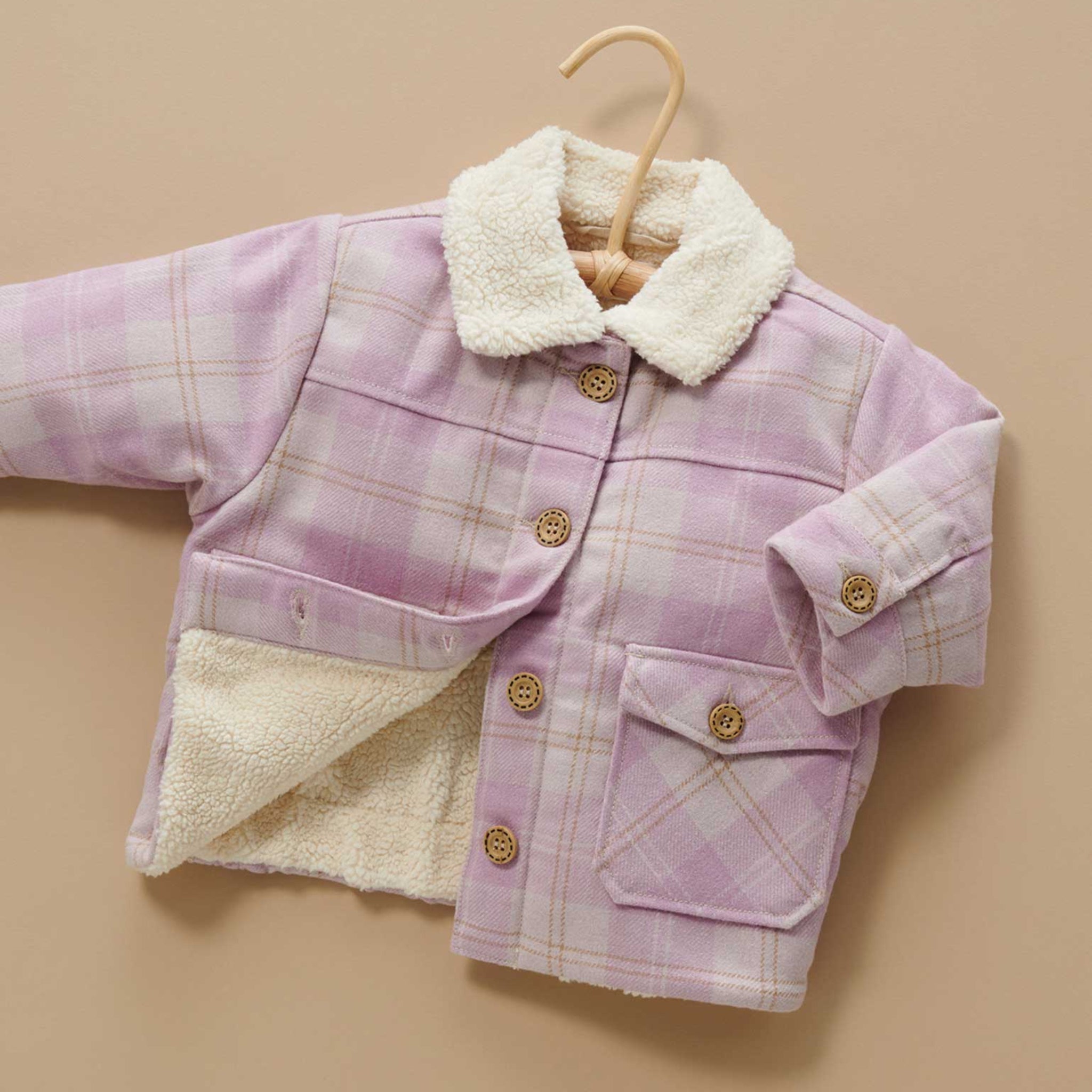 Lavender Check Jacket