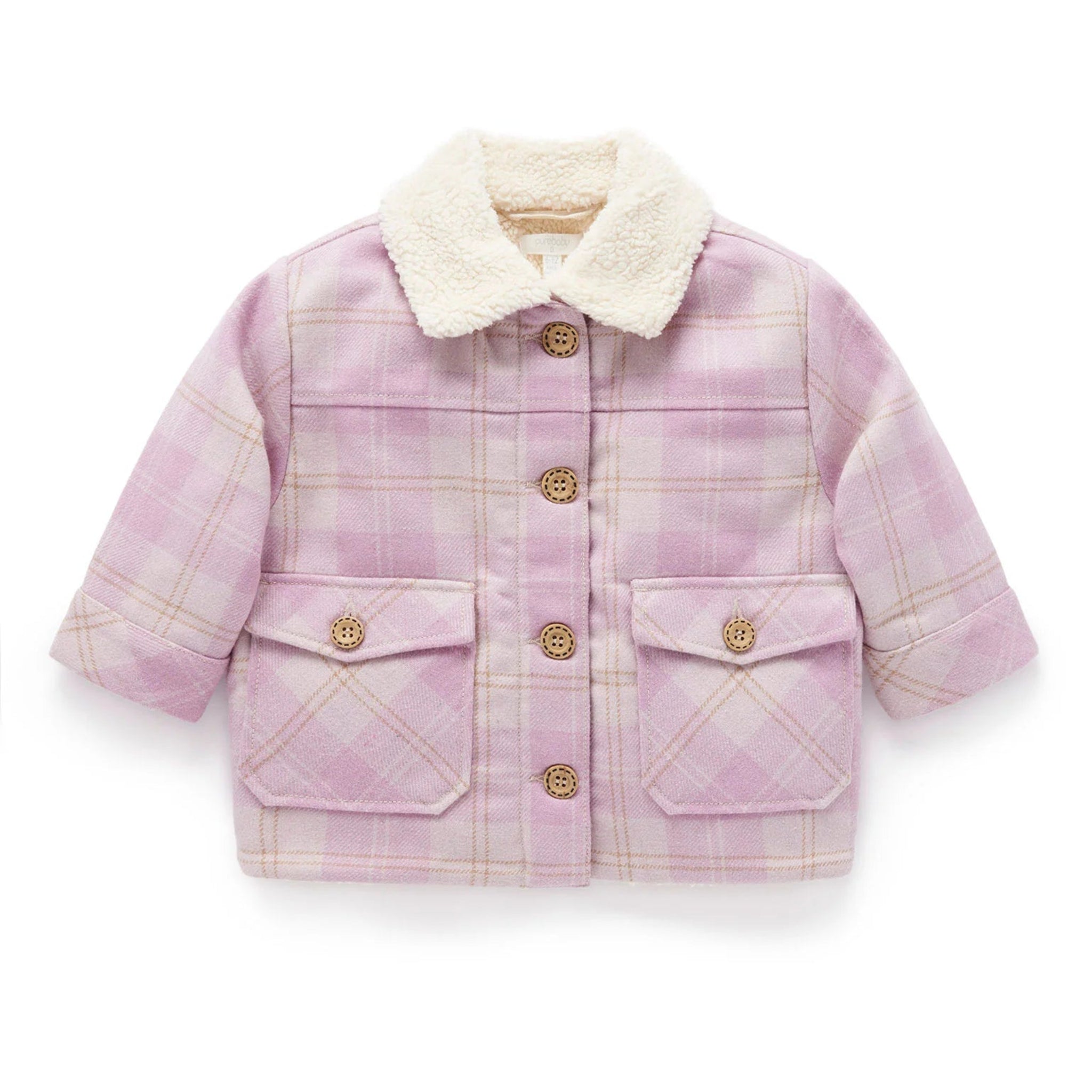 Lavender Check Jacket
