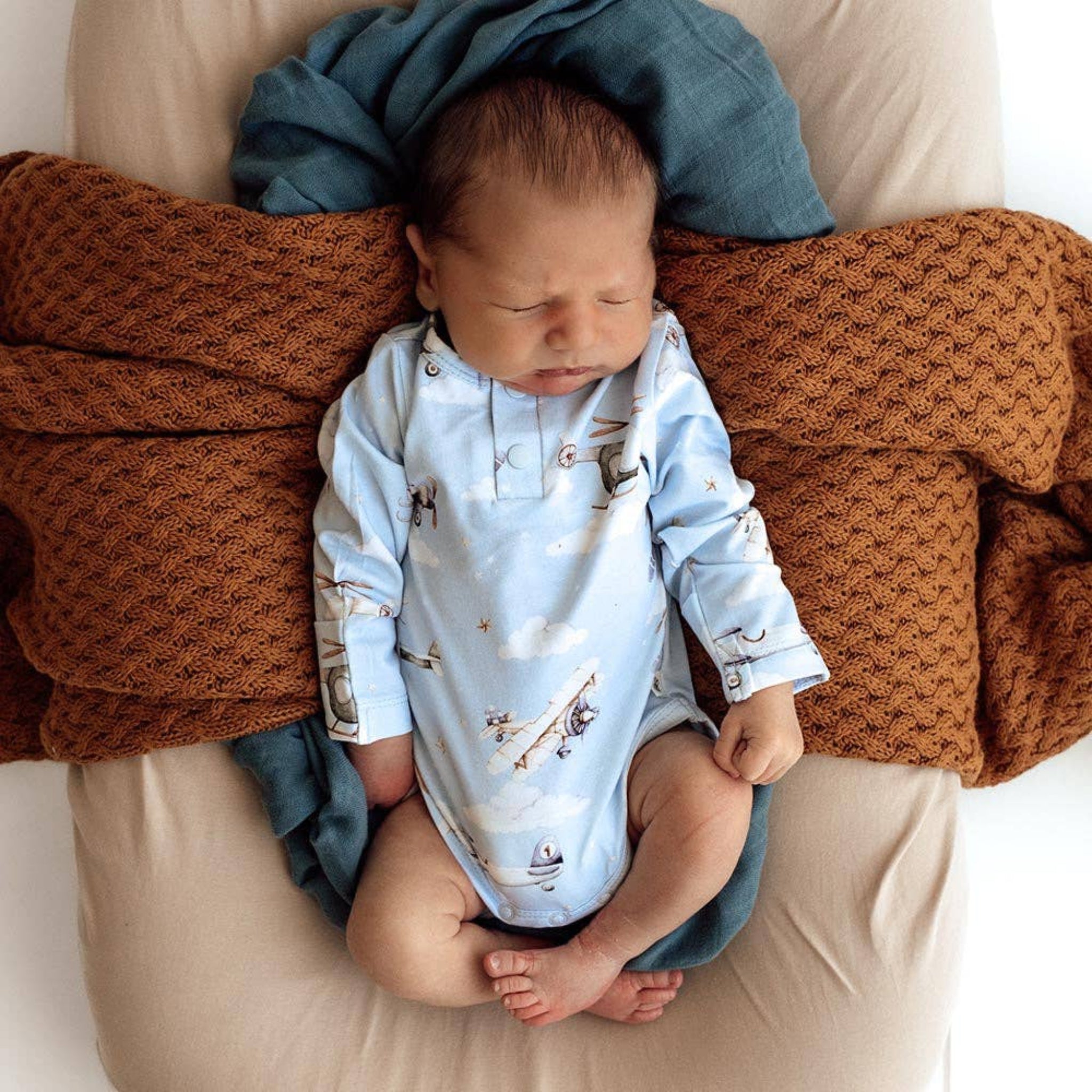 Long Sleeve Bodysuit Taking Flight