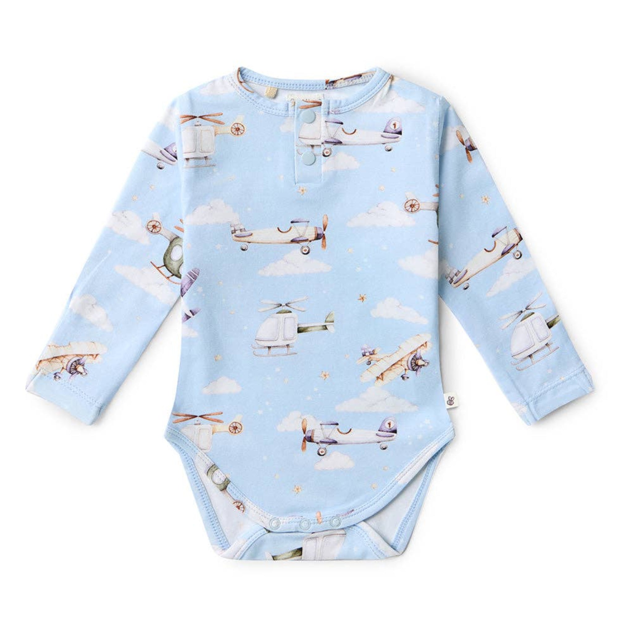 Long Sleeve Bodysuit Taking Flight