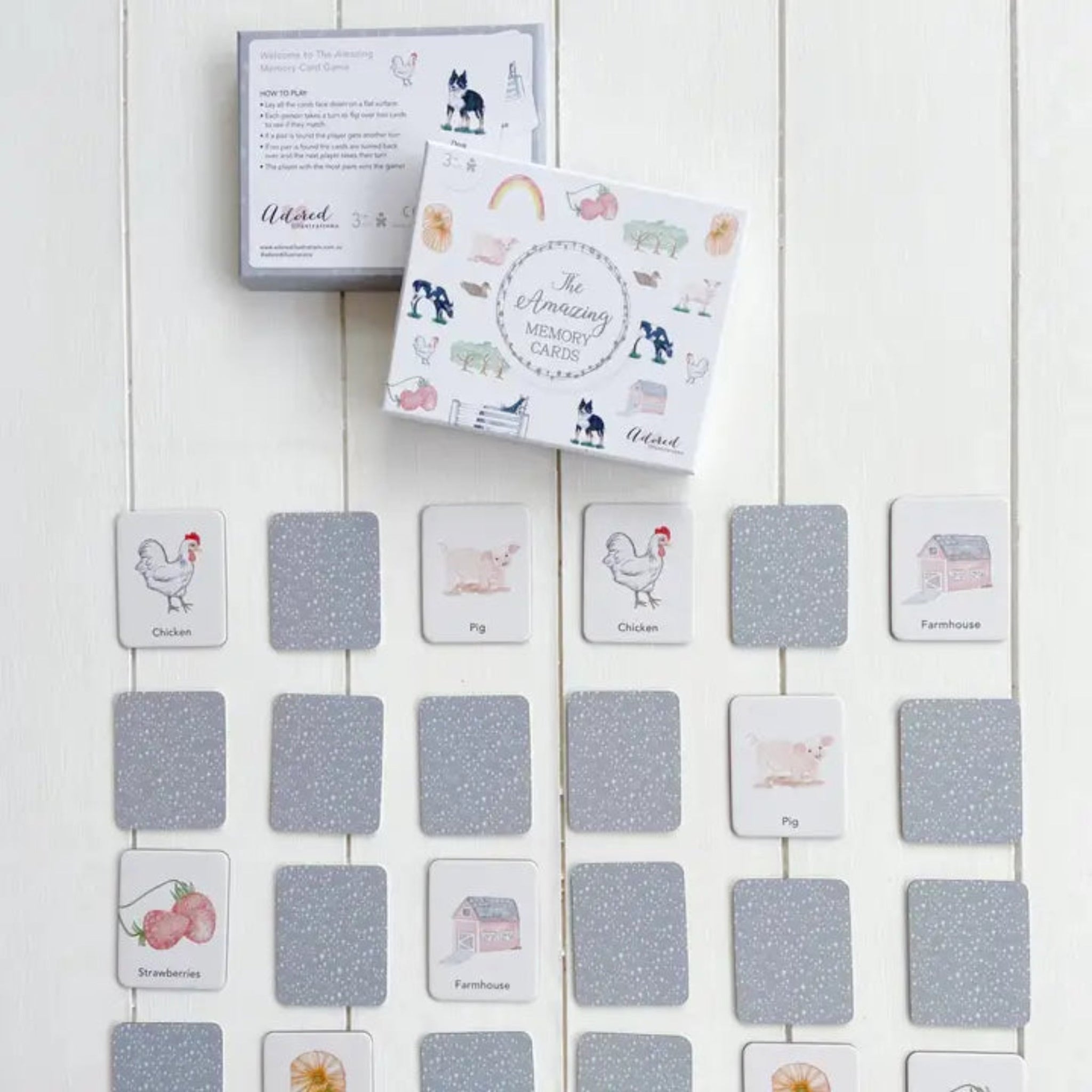 Memory Game Farm Yard