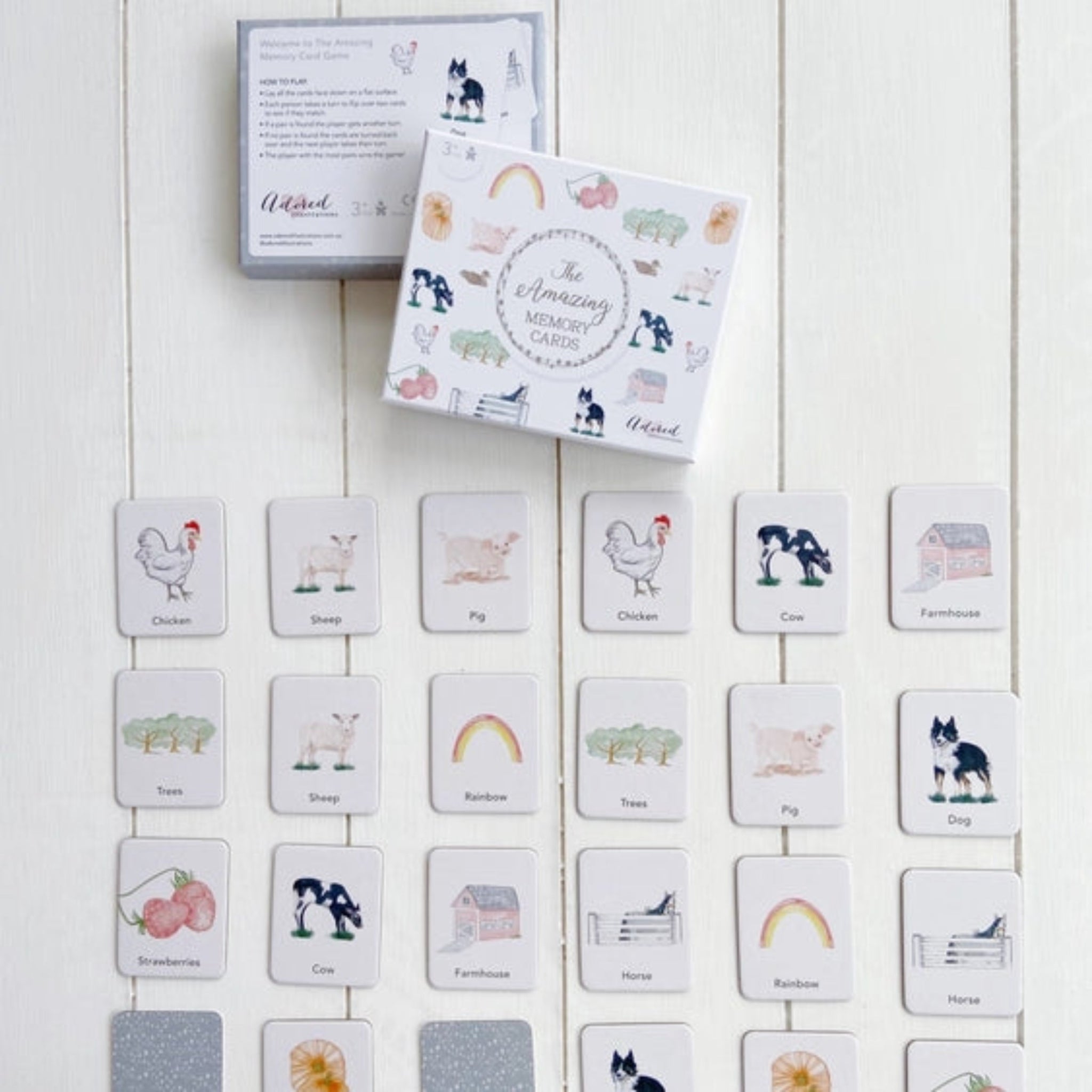 Memory Game Farm Yard