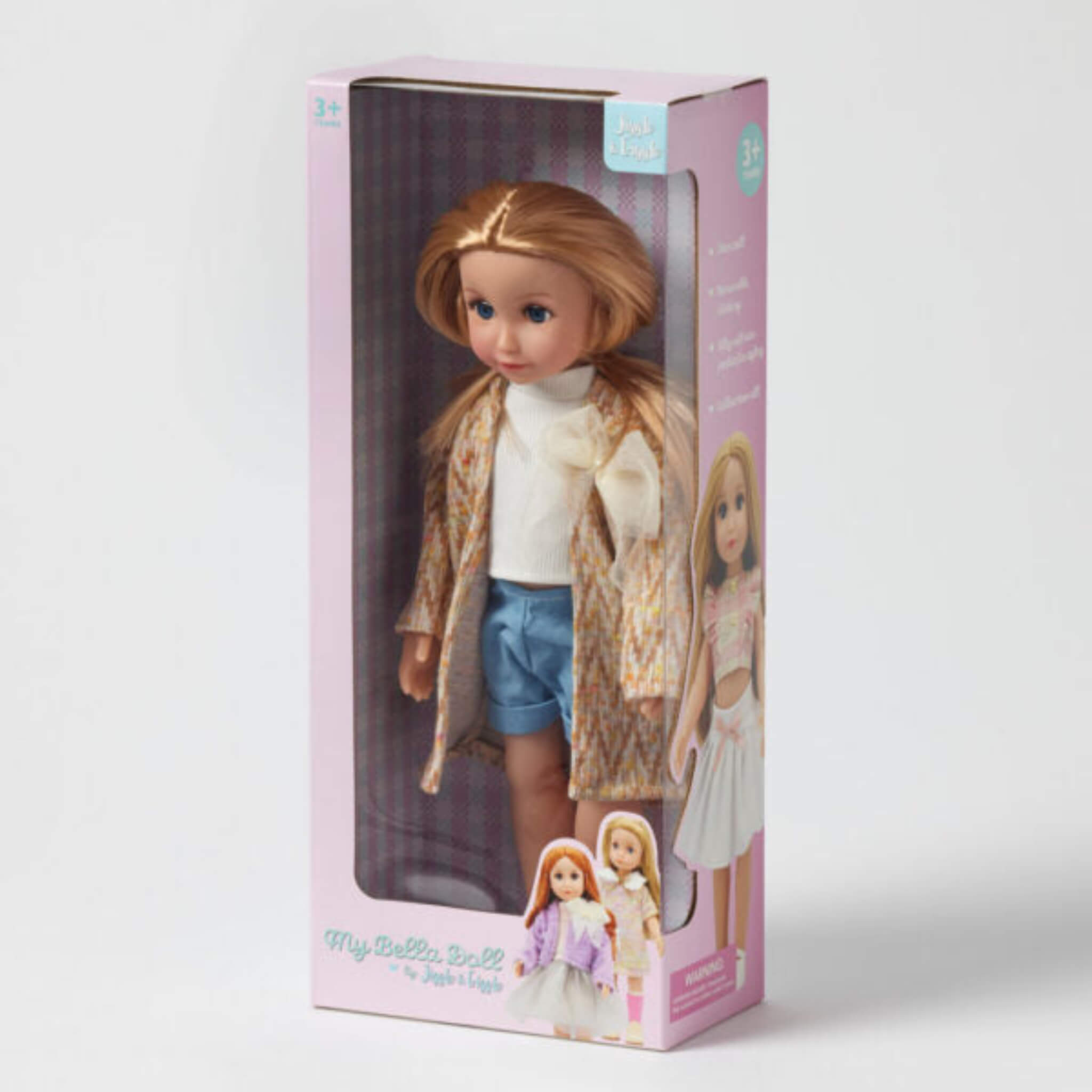 My Bella Doll Lucy | Classic Vinyl Doll for Children