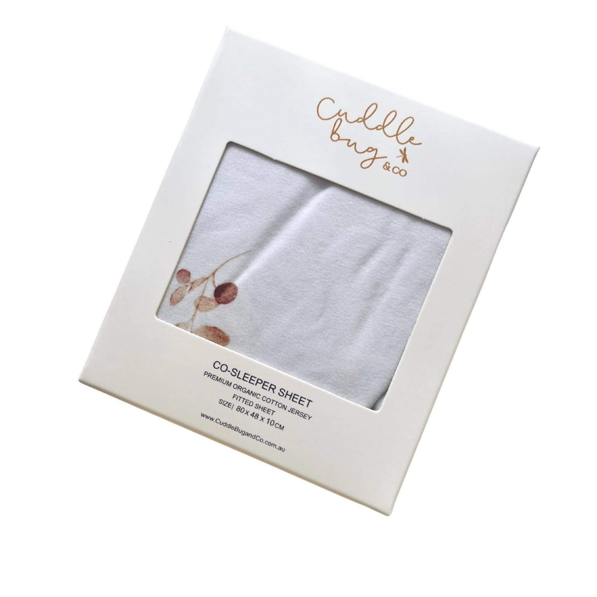 Organic Cot Fitted Sheet Fall | Soft & Stretchy Cotton Cot Sheet