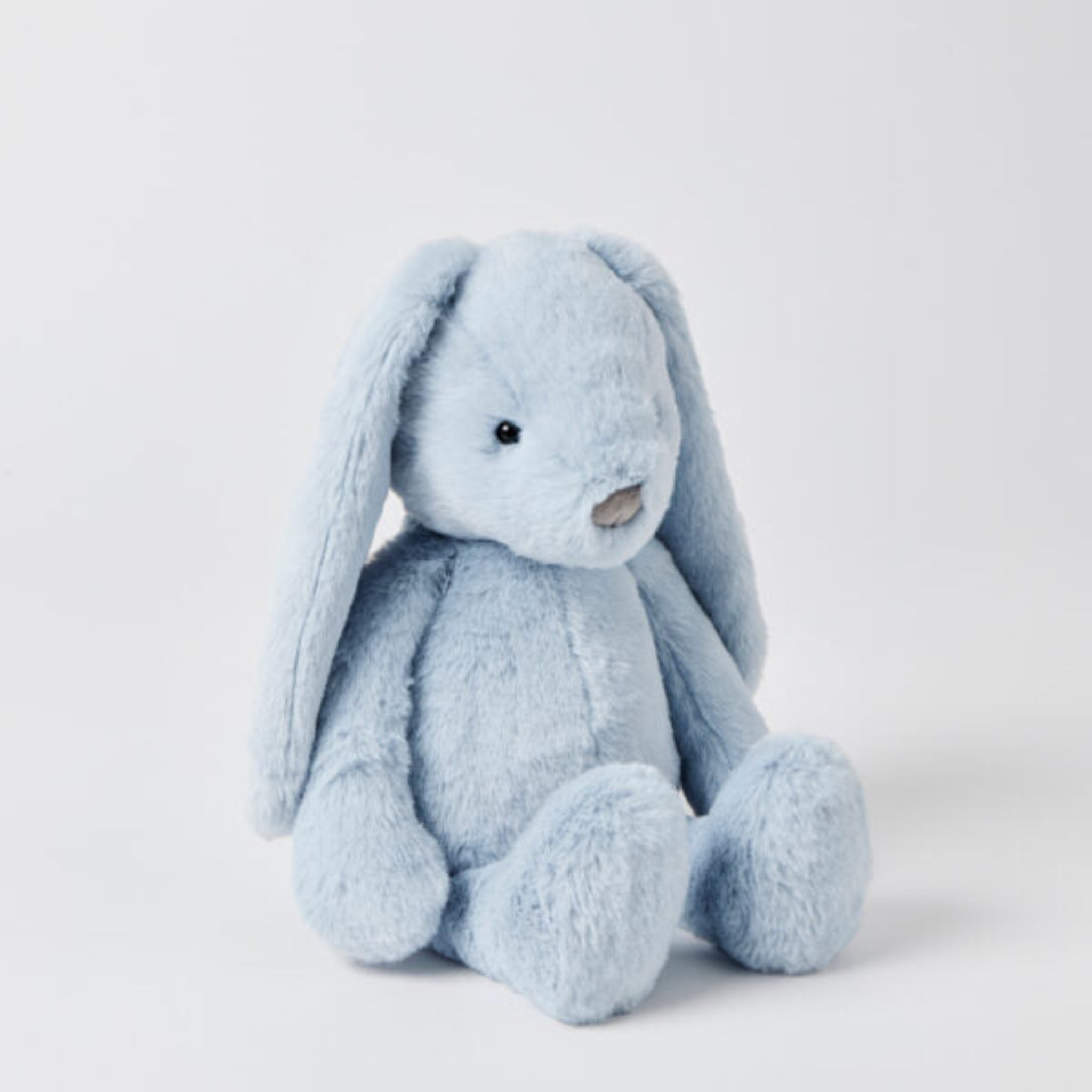 Pale Blue Bunny Soft Toy | Personalised Bunny Small & Medium
