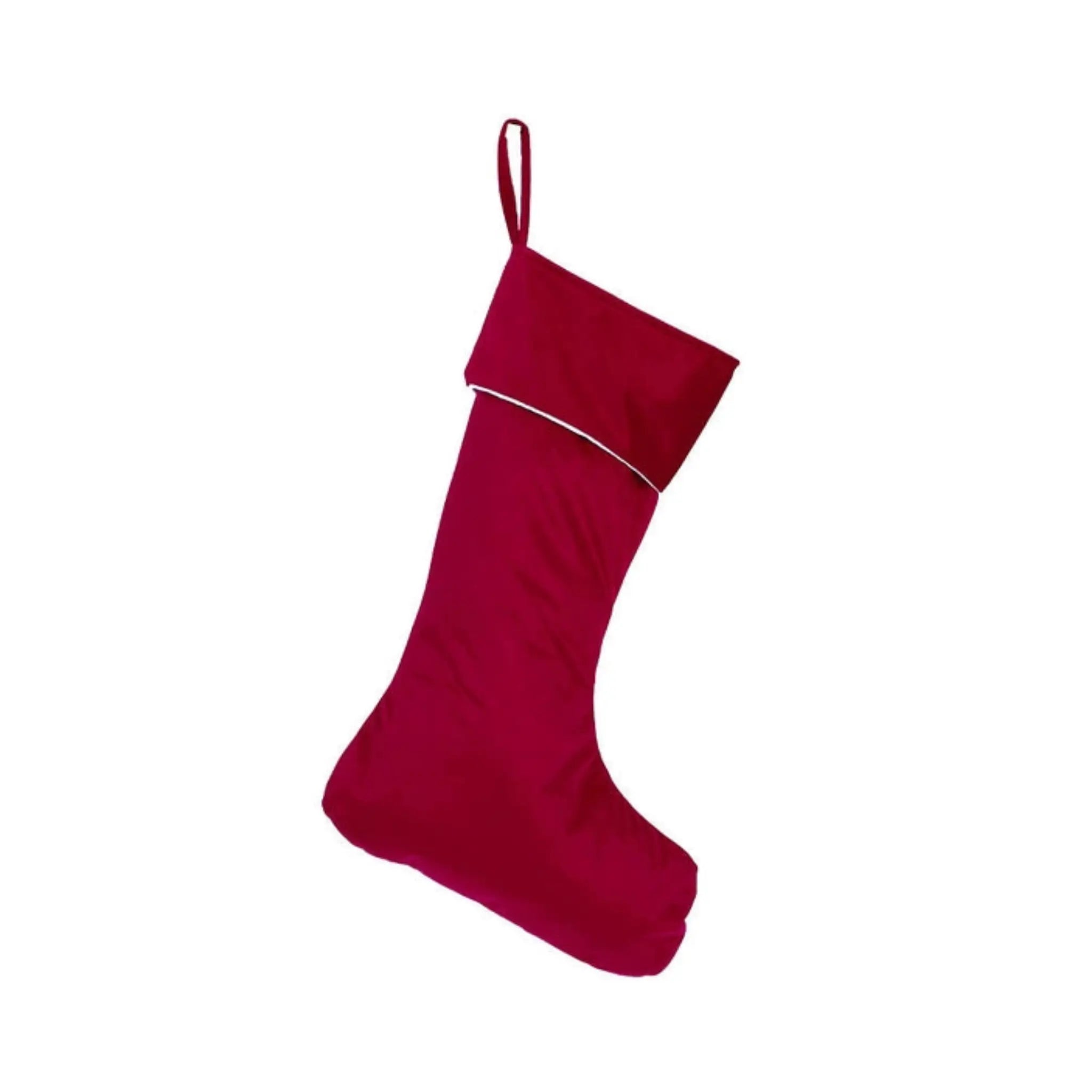 Personalised Velvet Christmas Stocking