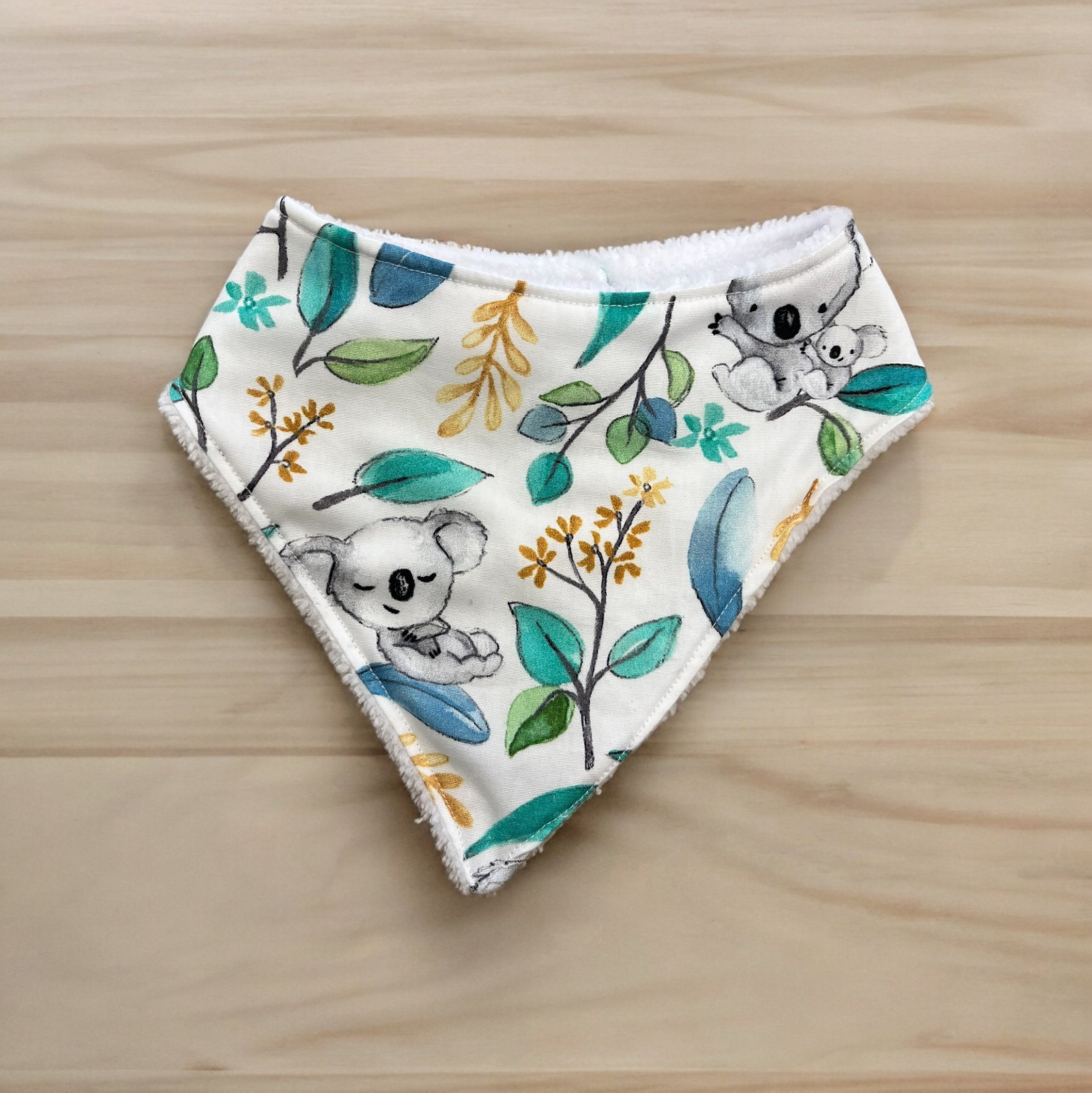 White Koala- Dribble Bib