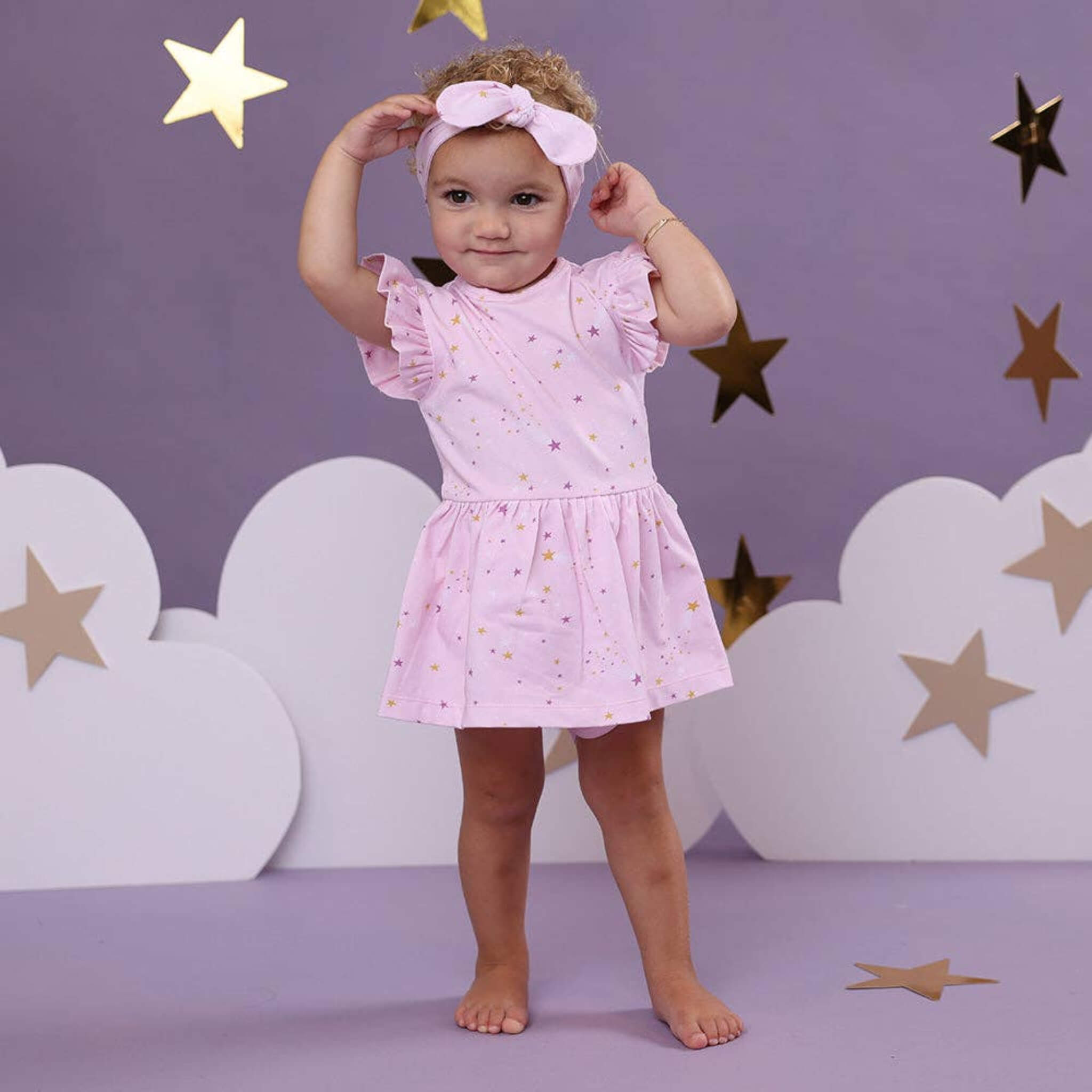 Short Sleeve Dress Twinkle