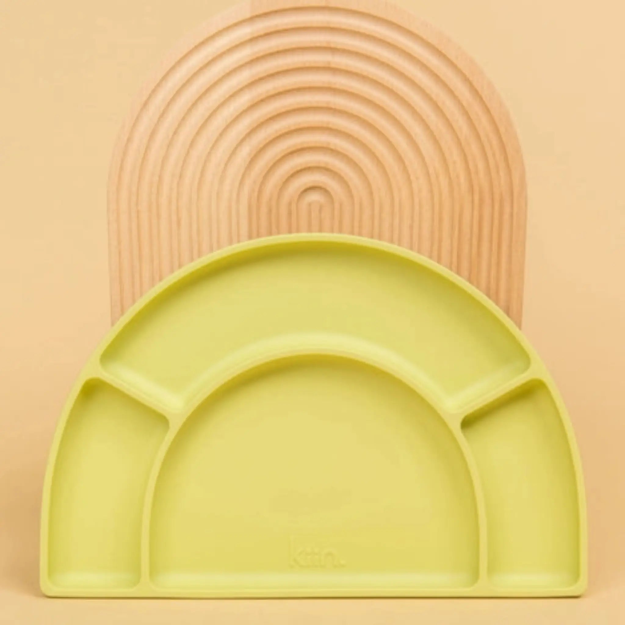 Silicone Baby Plate Apple