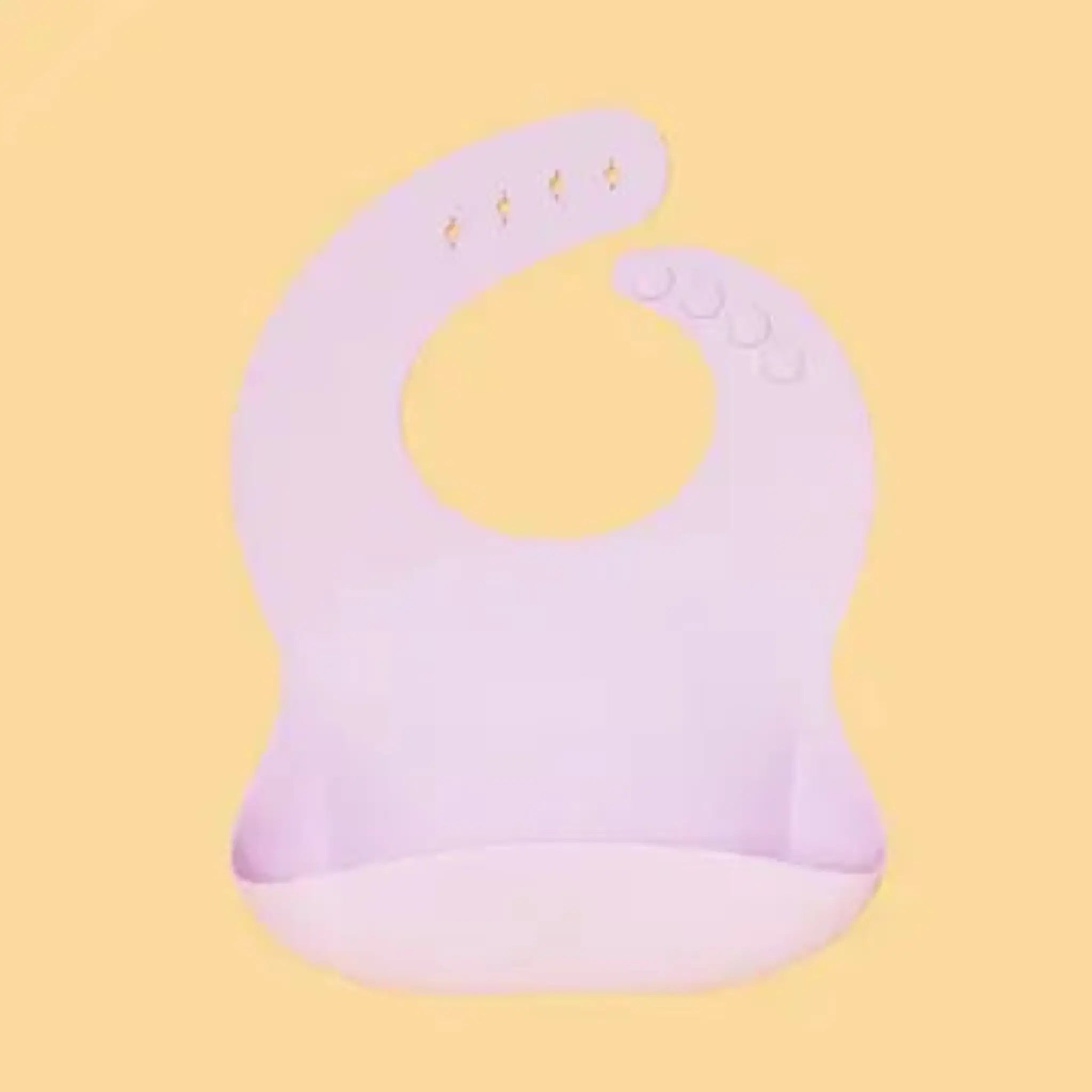 Silicone Bibs Lilac