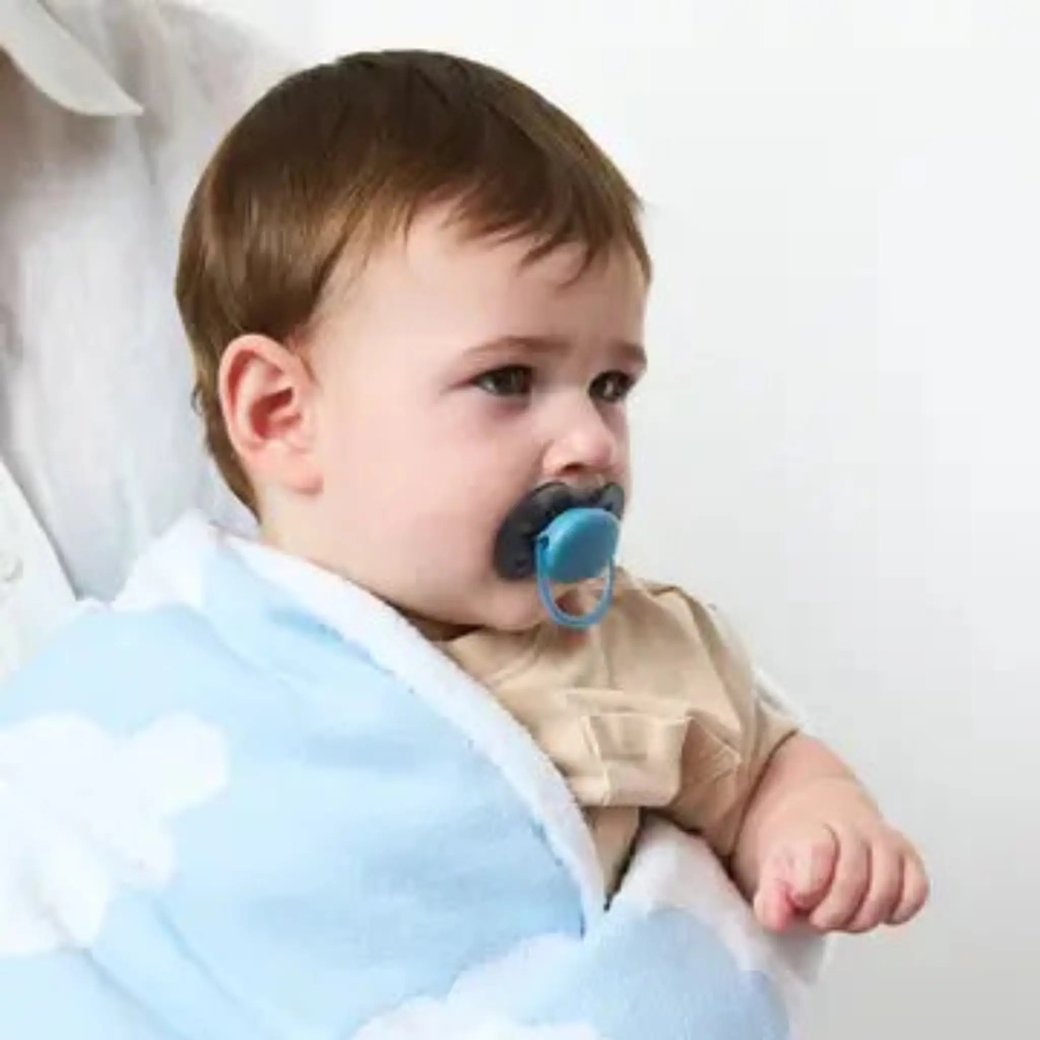Soft Cotton Knit Pram Blanket for Babies