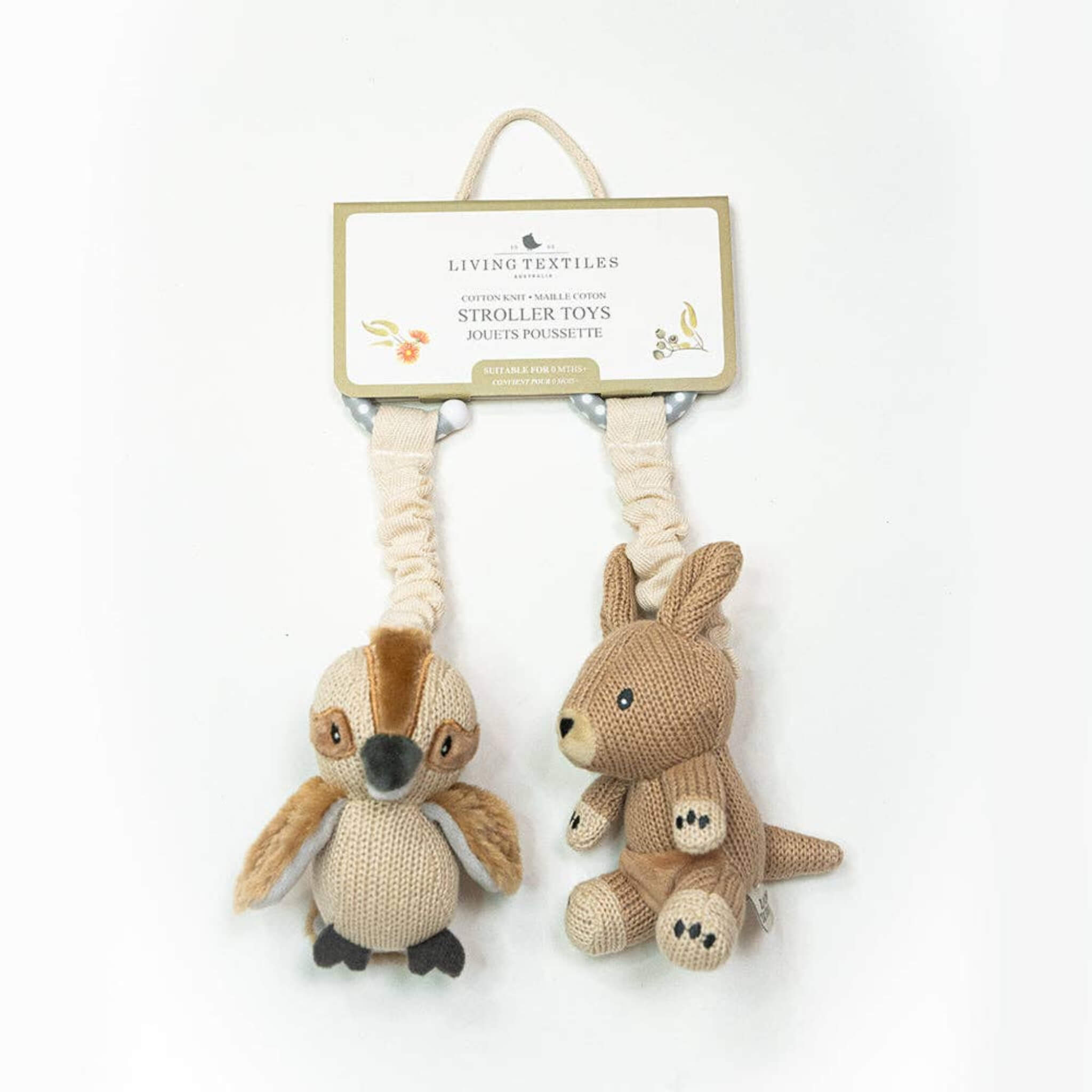 Stroller Toy Kangaroo Kookaburra