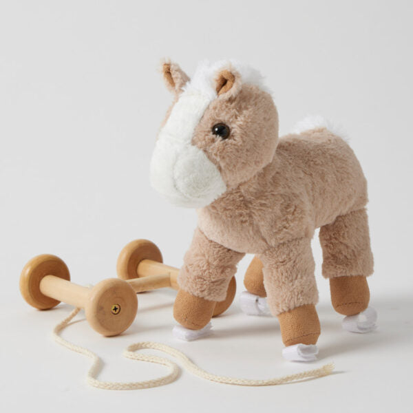 Pull Along Plush Horse | Jiggle and Giggle