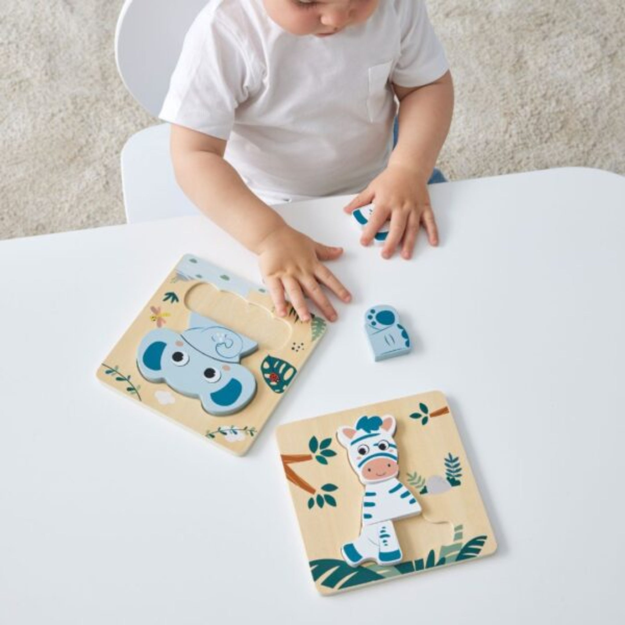 Wooden Puzzle Elephant