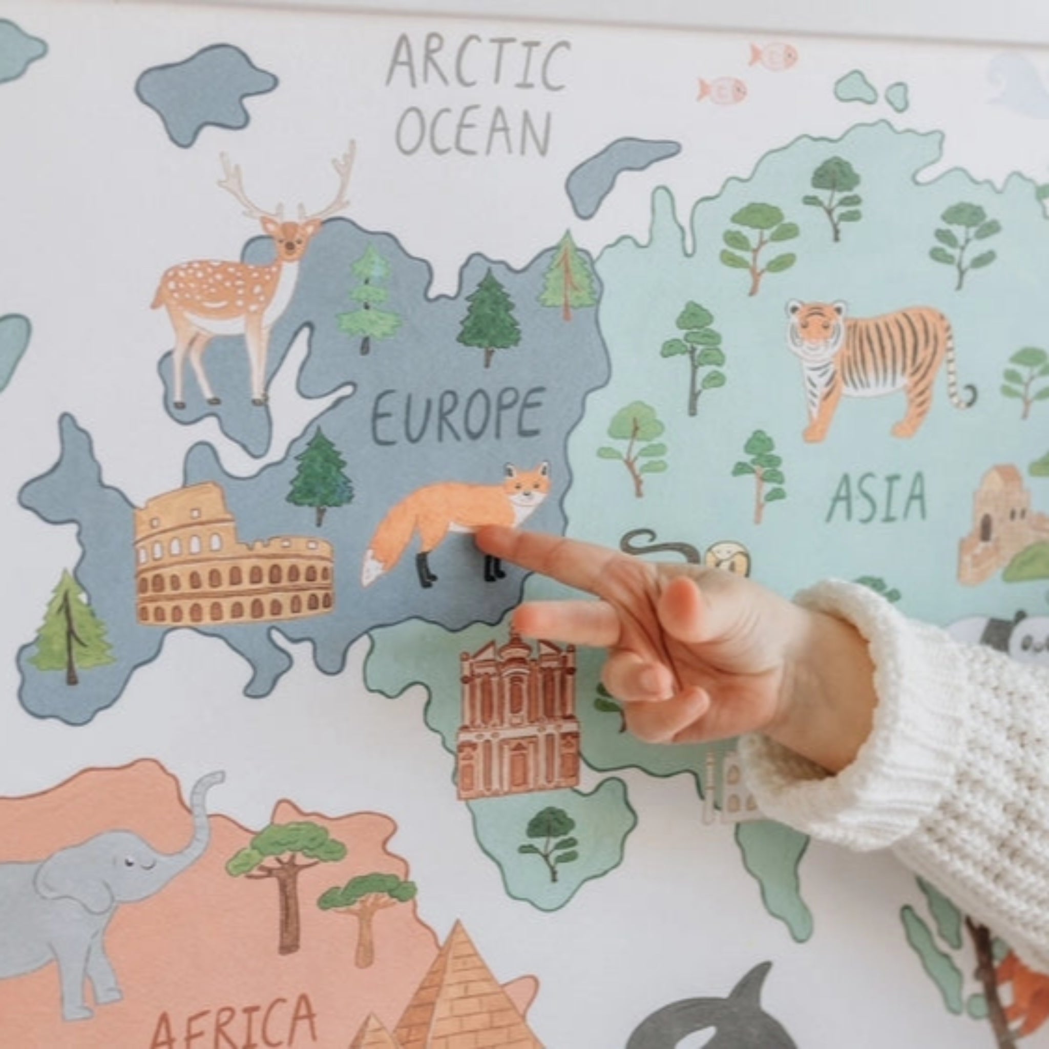 World Map Print