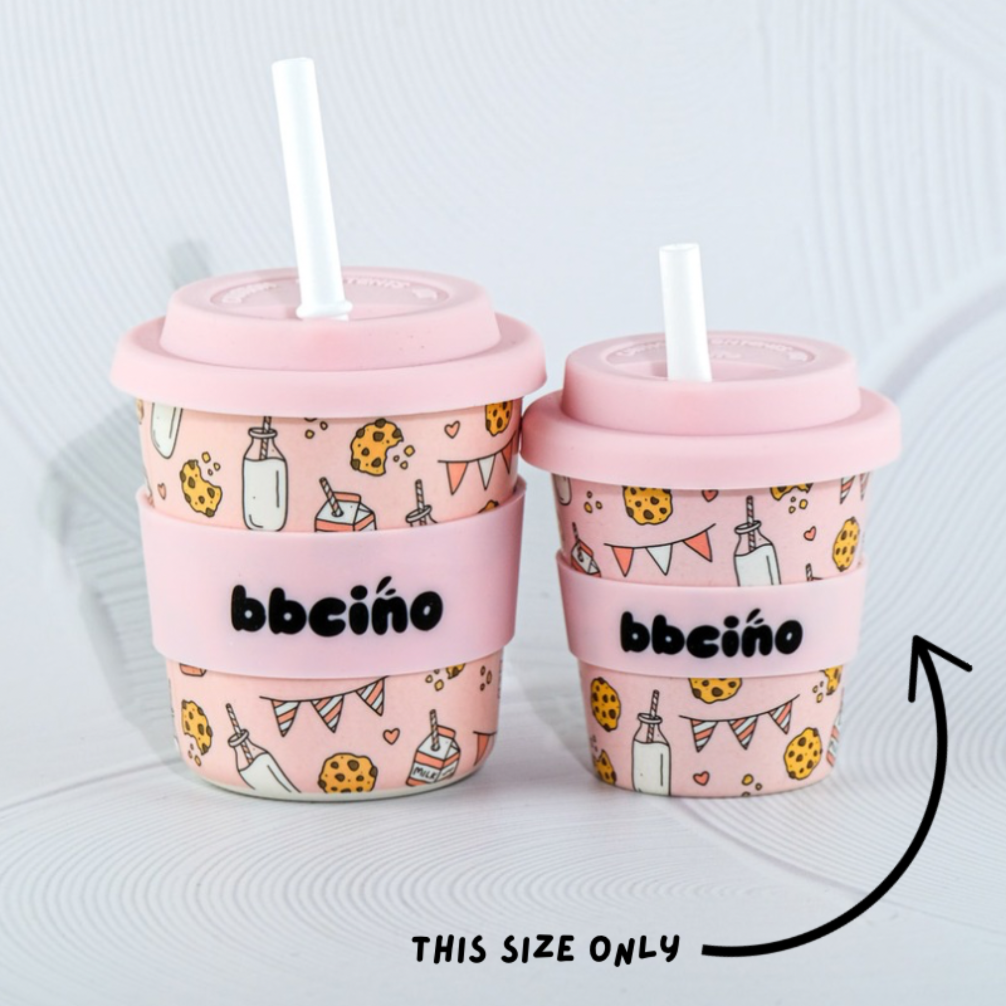 bbcino cup tough cookie pink