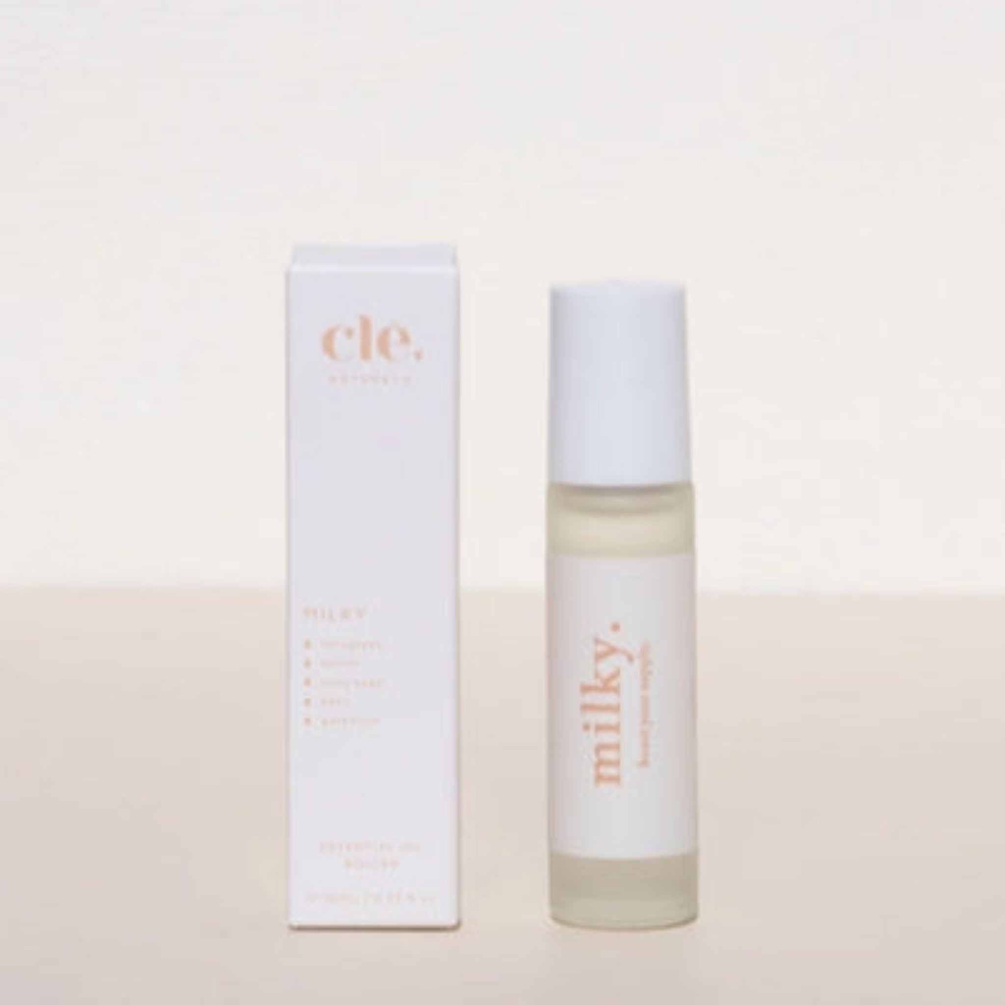'Milky' Massage Oils | cle.naturals