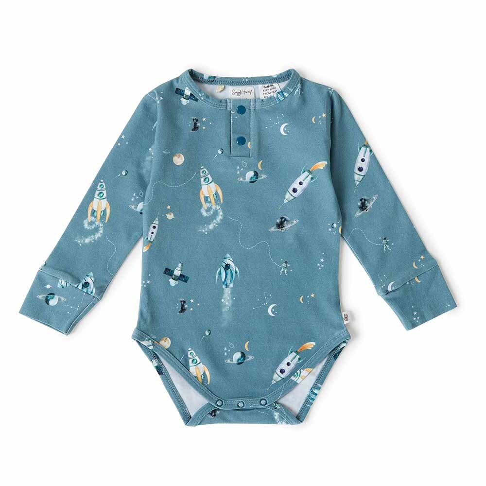 Rocket | Organic Long Sleeve Bodysuit