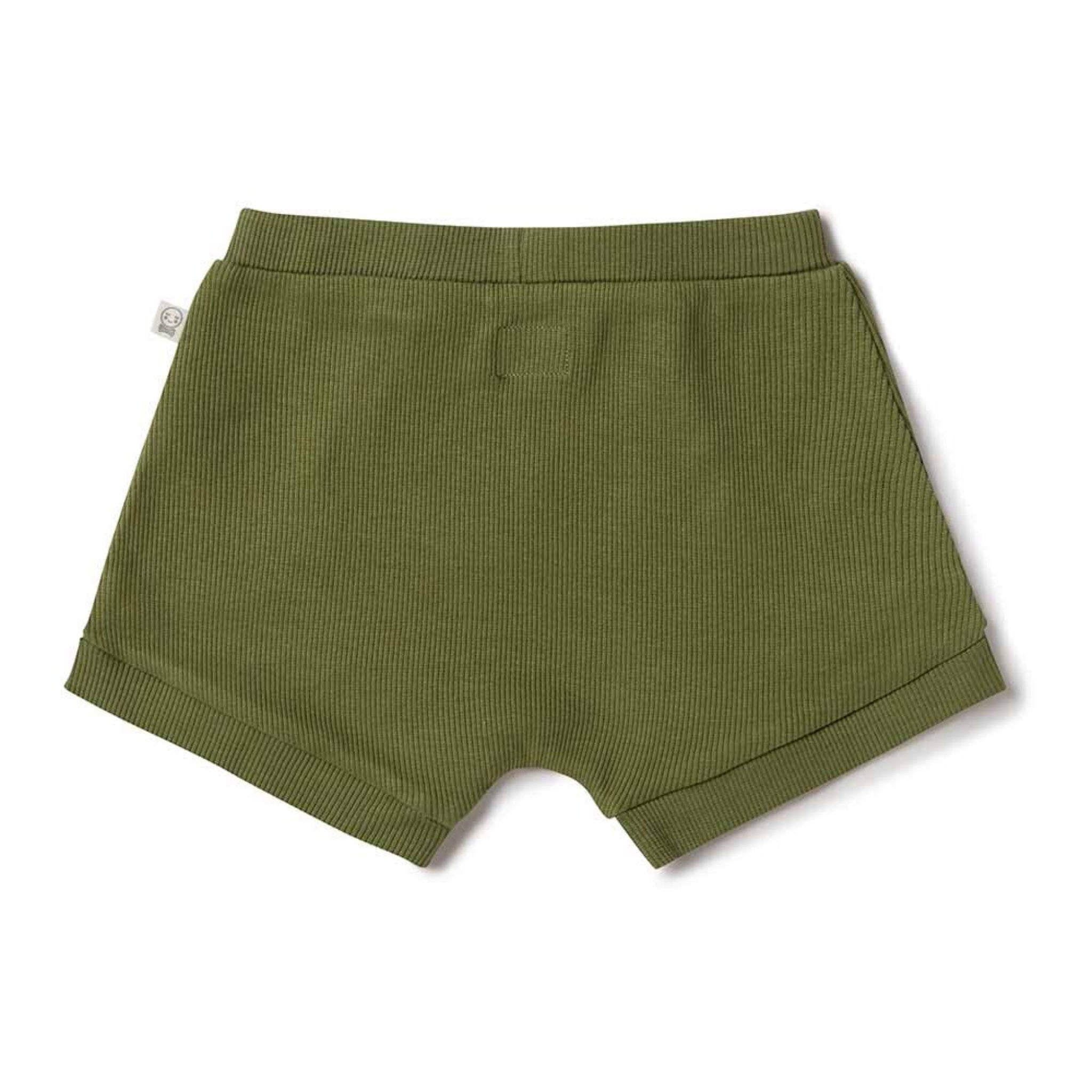 Baby Shorts Olive