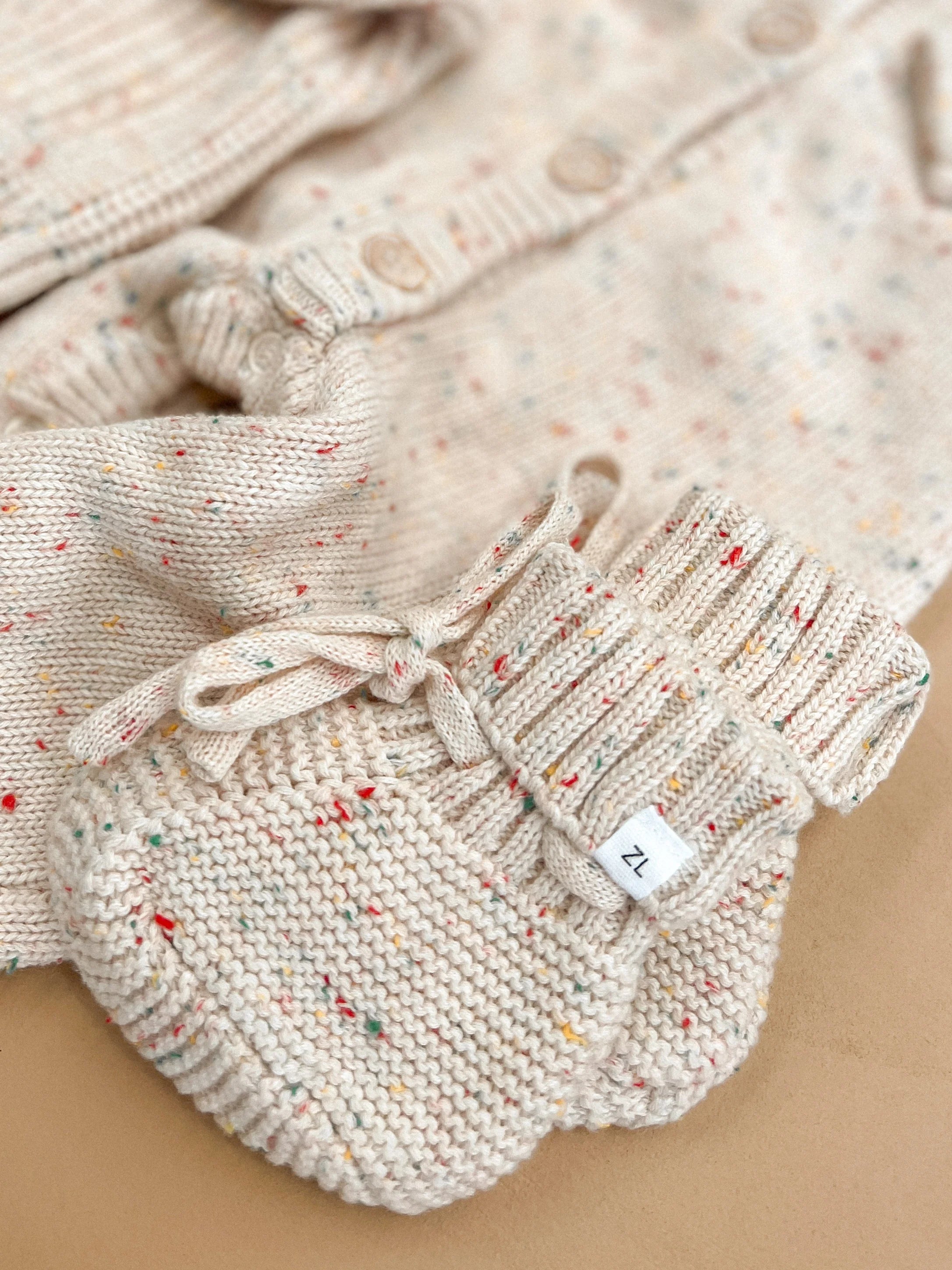 Booties | Oatmeal Fleck