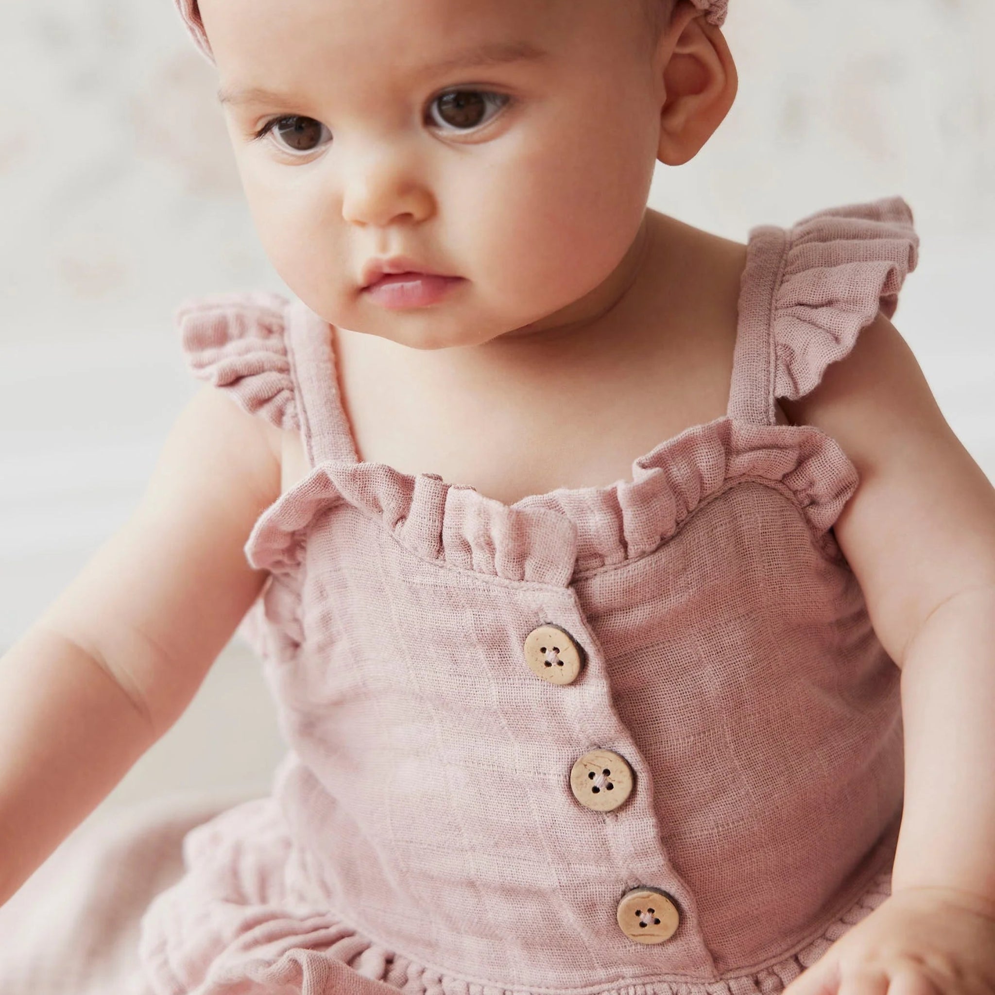 Gemima Top | Mauve | Organic Cotton