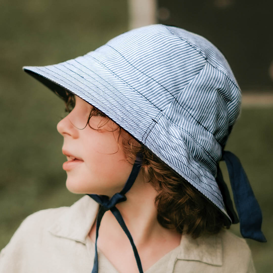 Charlie + Indigo | Classic Reversible Bucket Hat