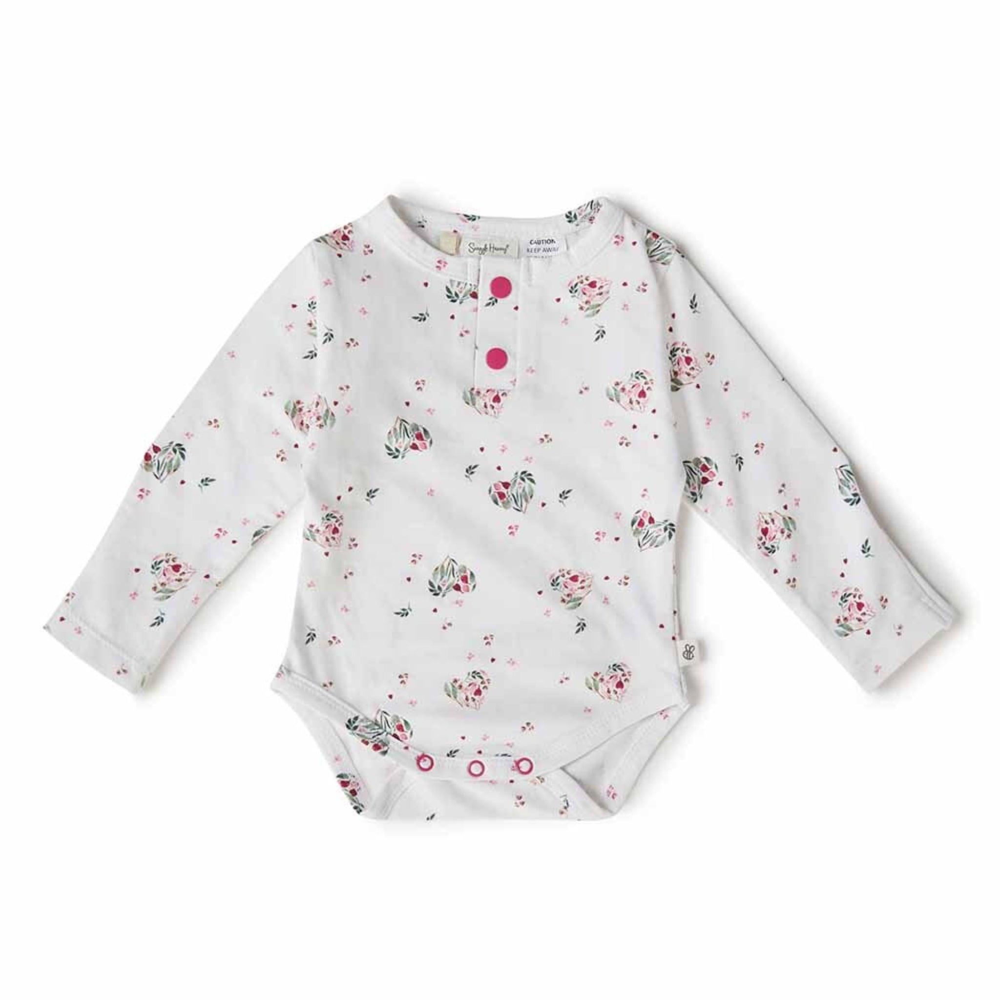 Heart | Long Sleeve Bodysuit