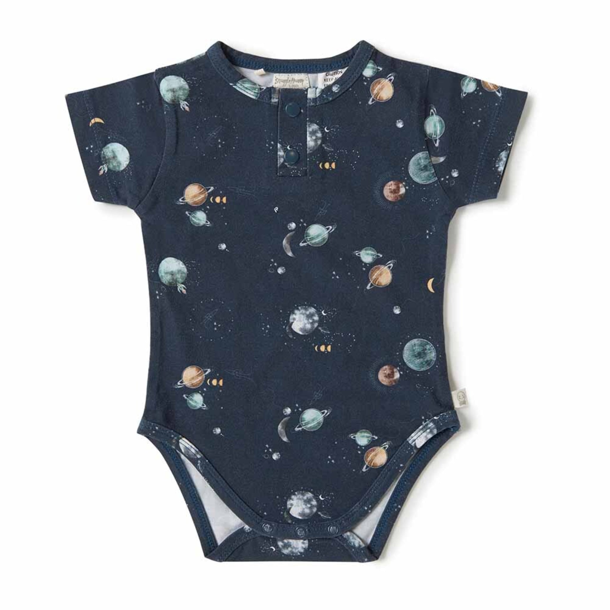 Milky Way | Organic Short Sleeve Bodysuit