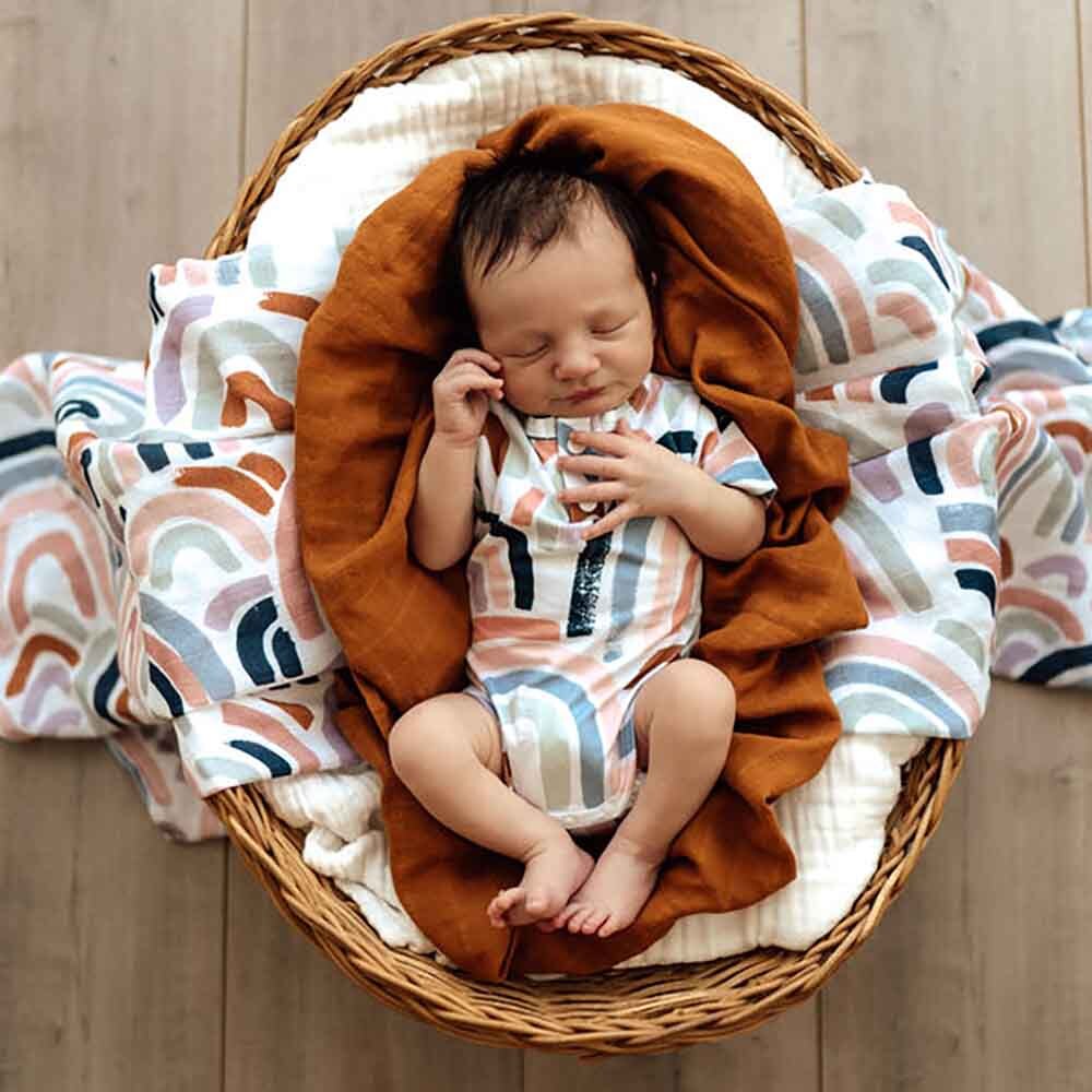 Rainbow Baby | Organic Short Sleeve Bodysuit