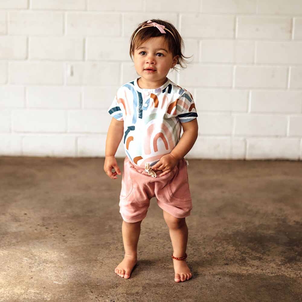 Rainbow Baby | Organic Short Sleeve Bodysuit